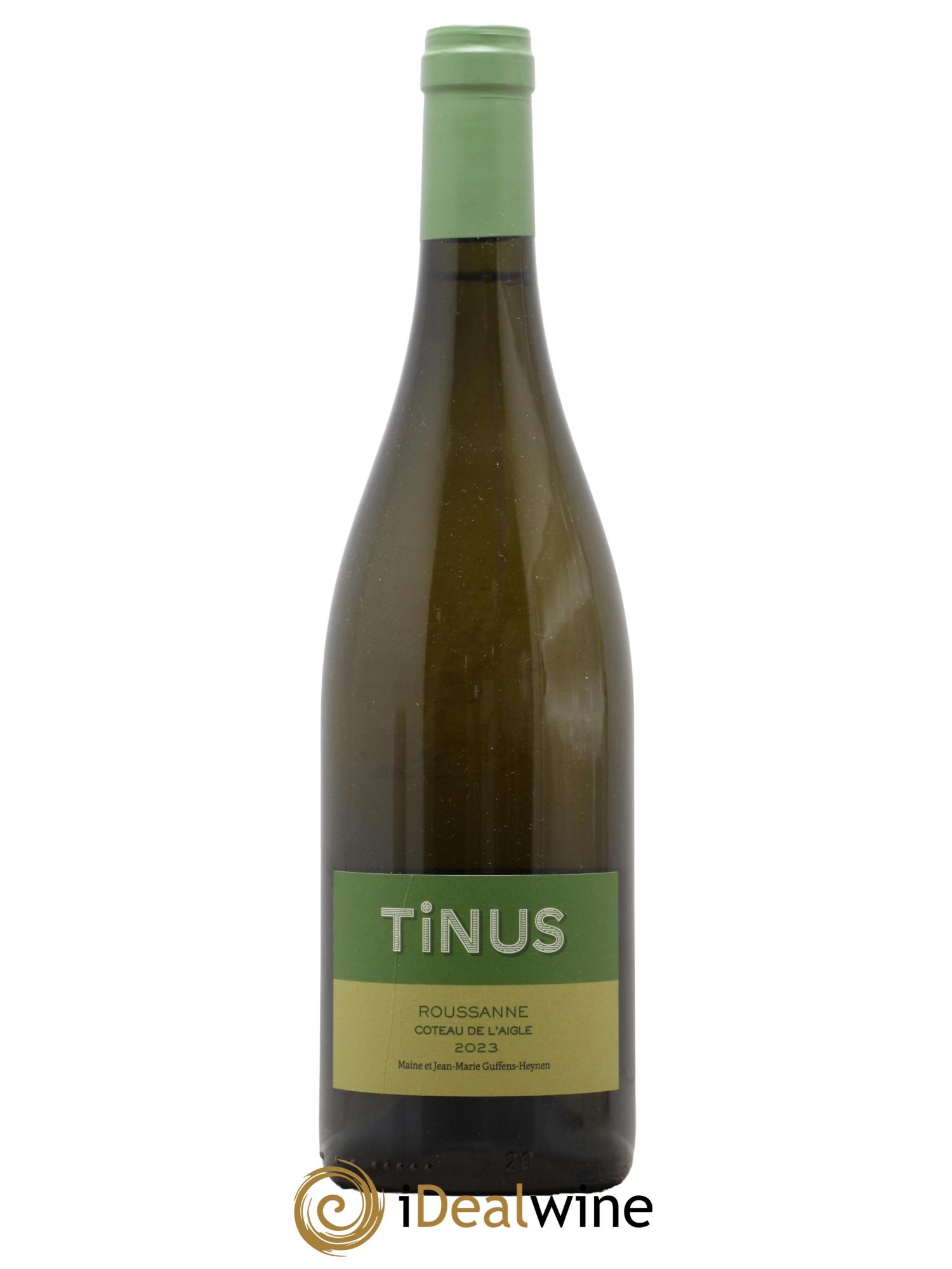 Vin de France Château des Tourettes Tinus Roussanne Coteau de l'Aigle Jean-Marie Guffens 2023 - Lot de 1 bouteille - 0