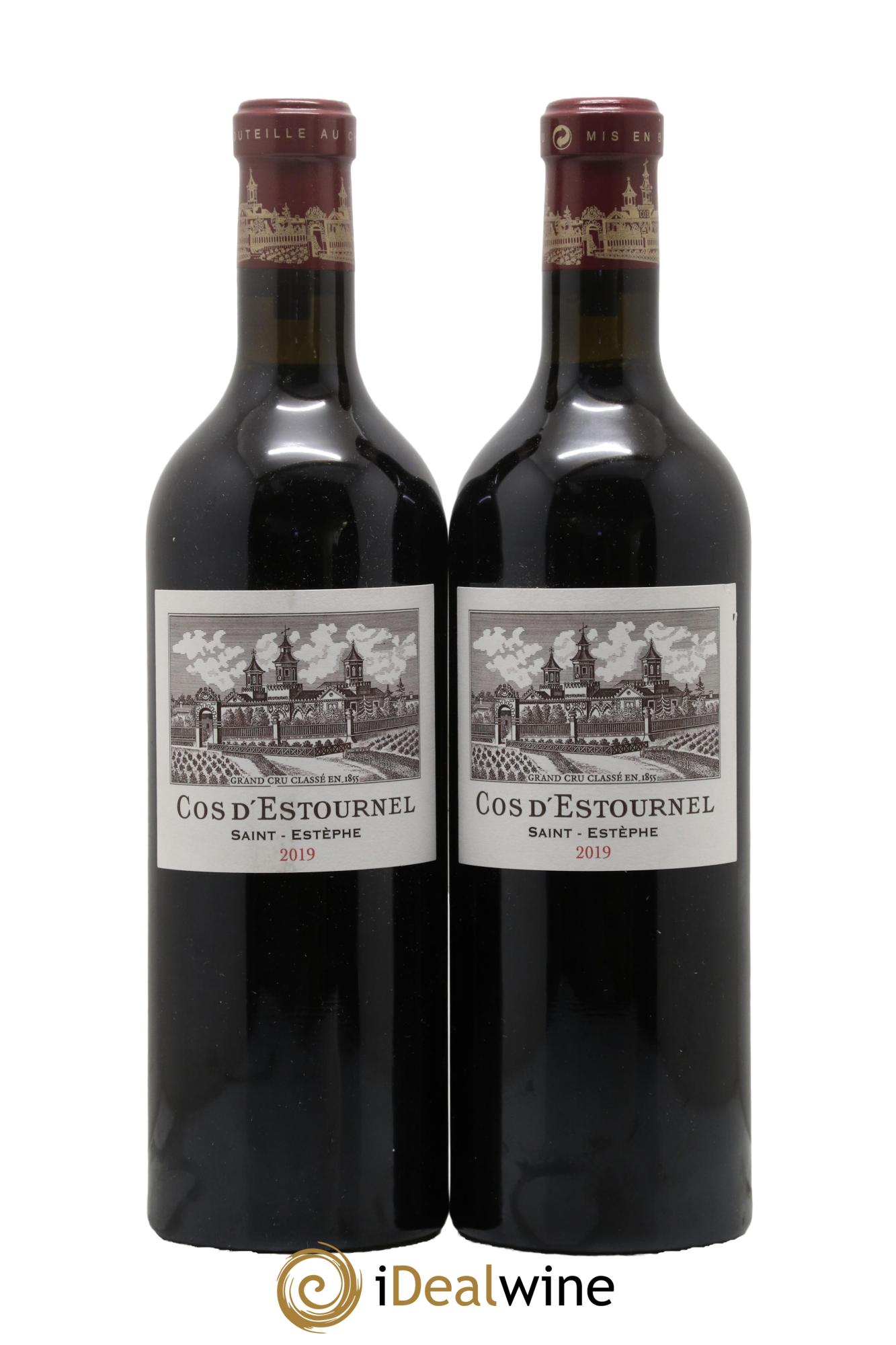 Cos d'Estournel 2ème Grand Cru Classé 2019 - Lot de 2 bouteilles - 0