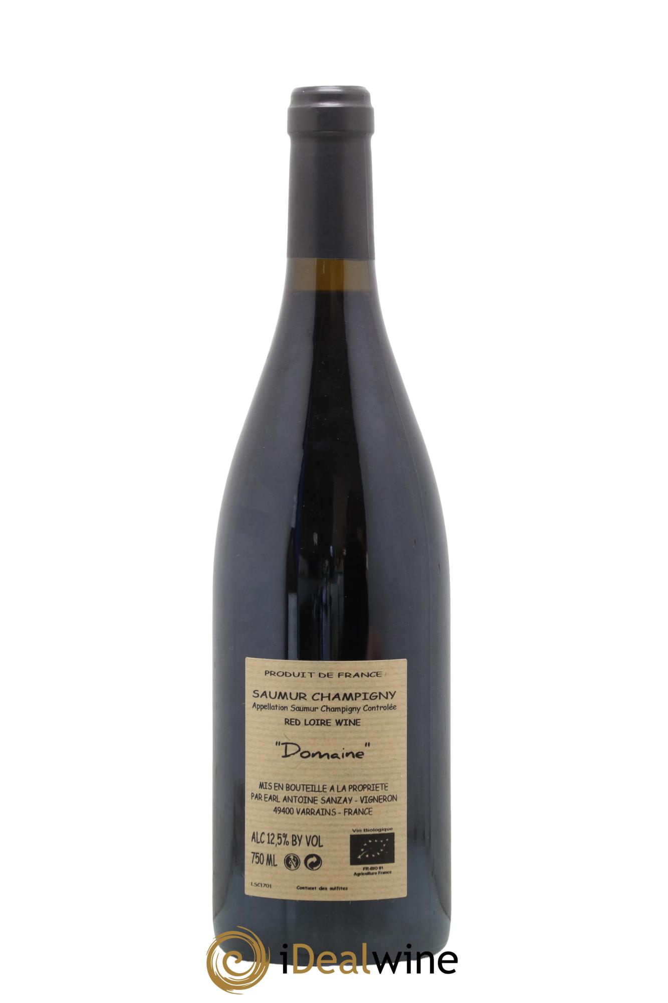 Saumur-Champigny Antoine Sanzay 2017 - Posten von 1 Flasche - 1