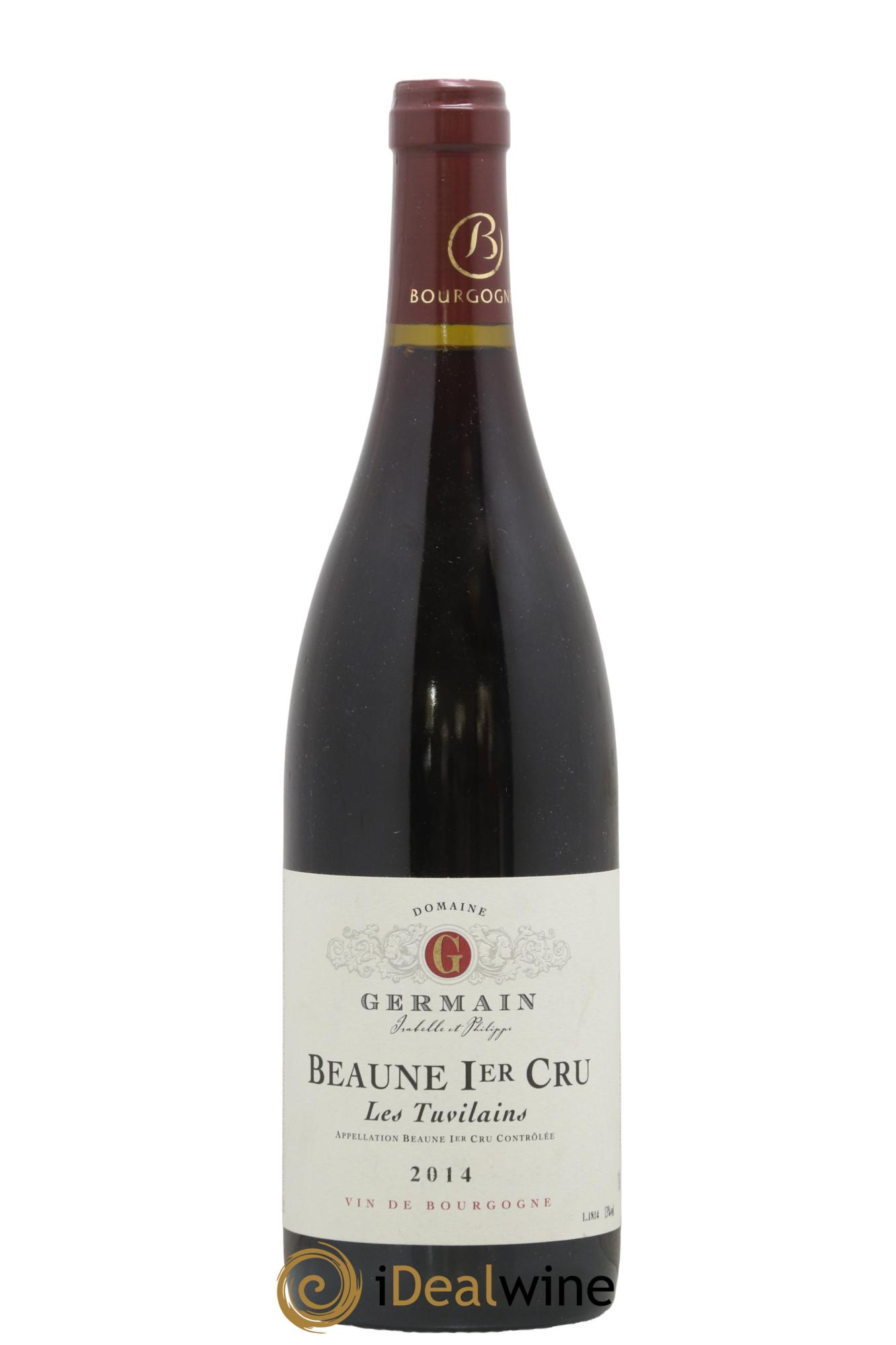 Beaune 1er Cru Les Tuvilains Germain 2014 - Lot de 1 bouteille - 0