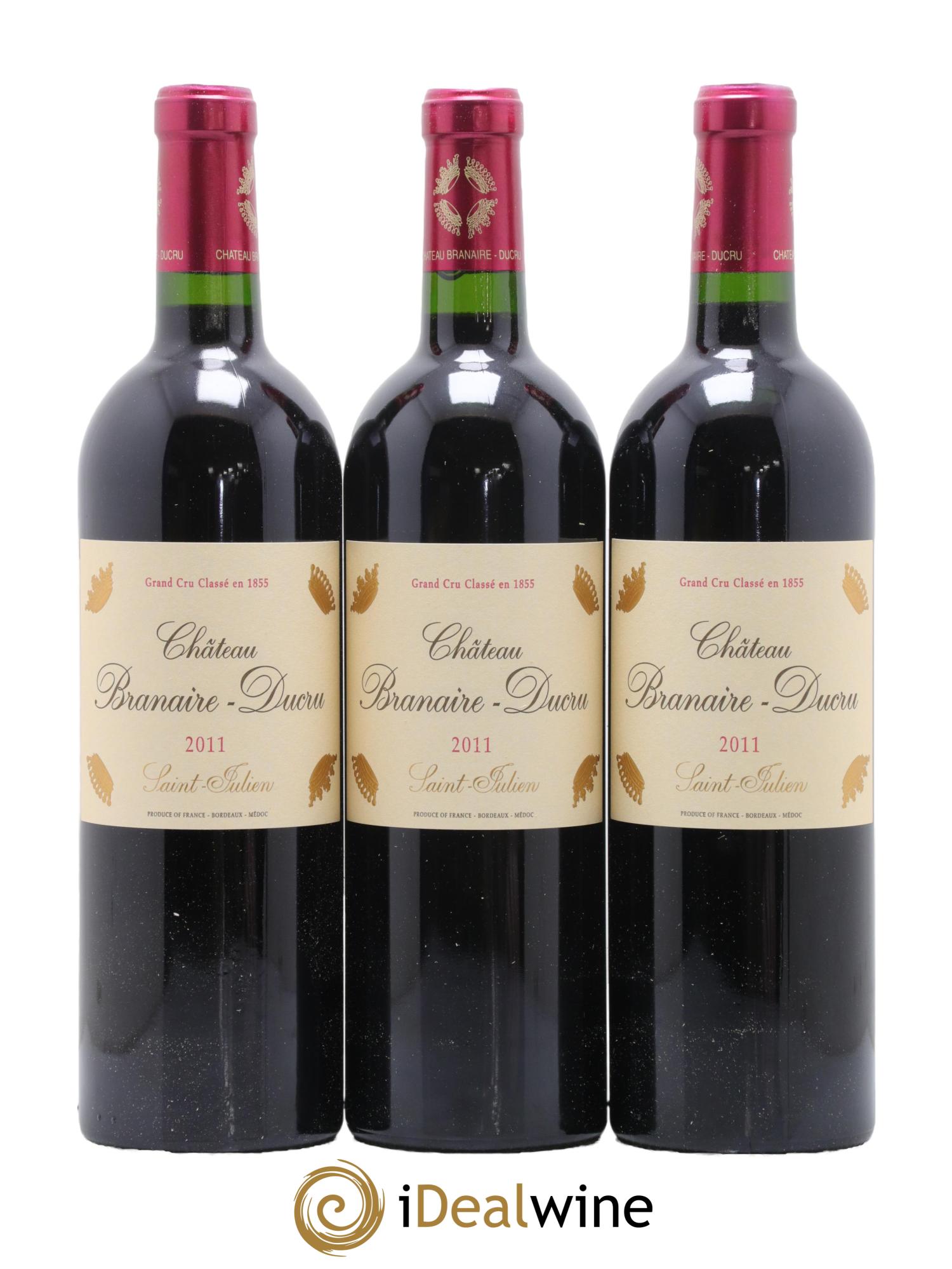 Château Branaire Ducru 4ème Grand Cru Classé 2011 - Posten von 12 Flaschen - 4