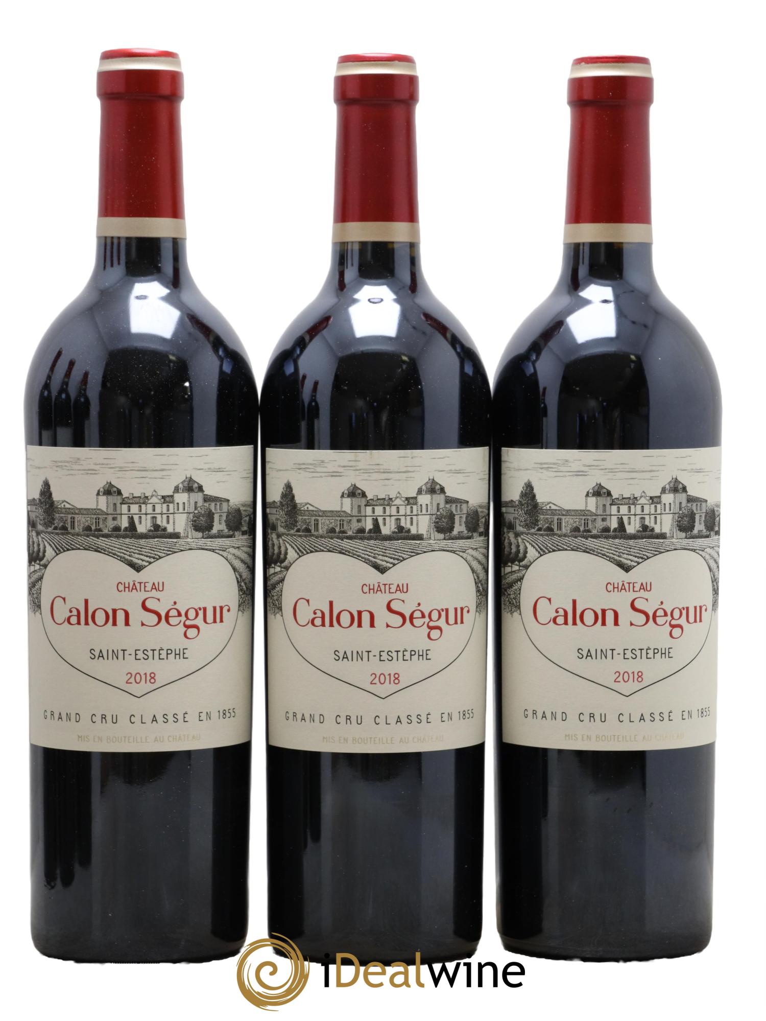 Château Calon Ségur 3ème Grand Cru Classé 2018 - Lotto di 6 bottiglie - 1