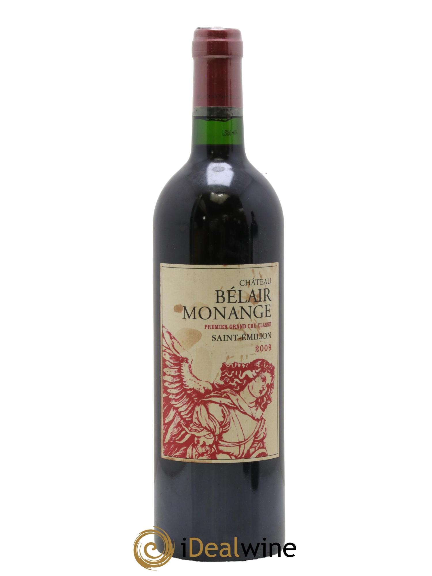 Château Belair (Belair-Monange) 1er Grand Cru Classé B 2009 - Lotto di 1 bottiglia - 0