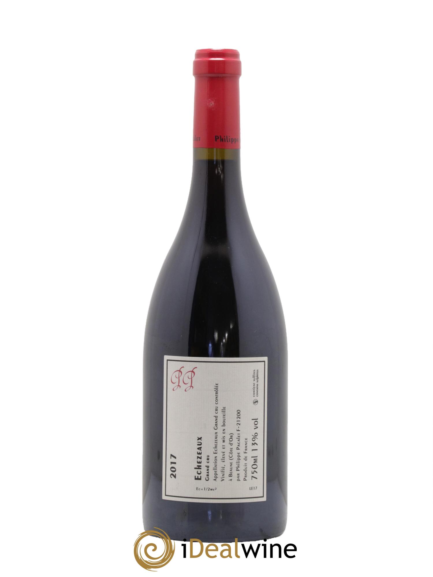 Echezeaux Grand Cru Philippe Pacalet 2017 - Lot de 1 bouteille - 1