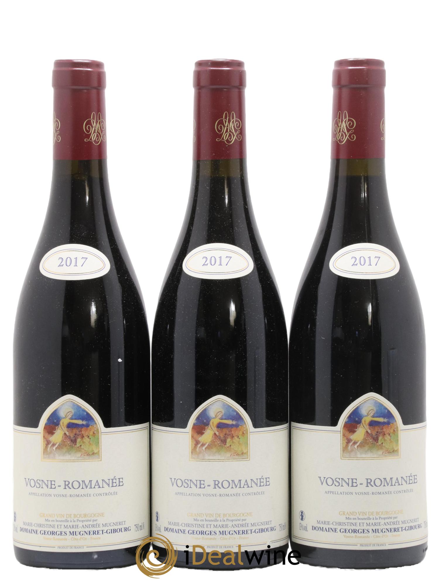 Vosne-Romanée Mugneret-Gibourg (Domaine) 2017 - Lot de 3 bouteilles - 0