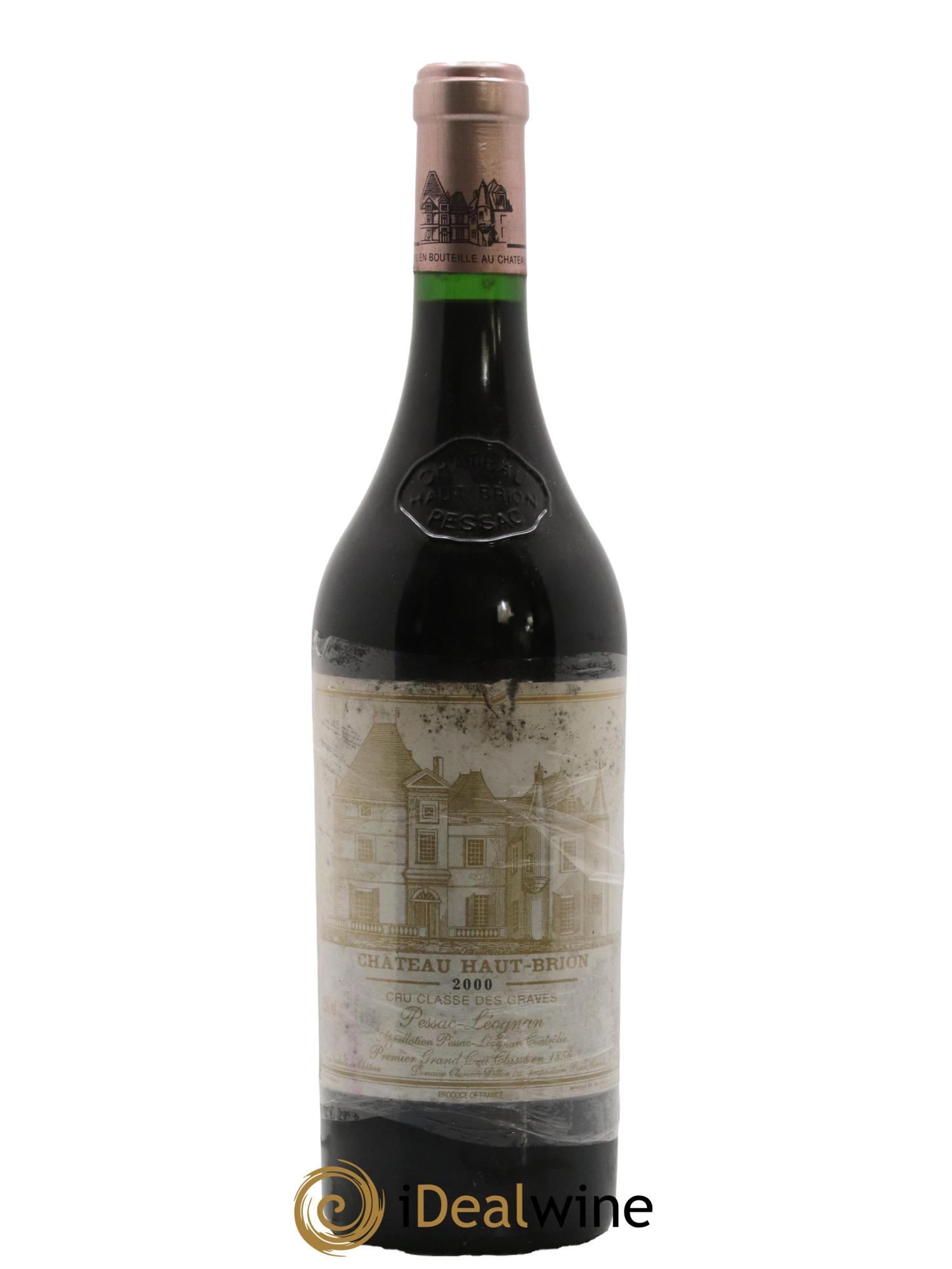 Château Haut Brion 1er Grand Cru Classé 2000 - Lot de 1 bouteille - 0
