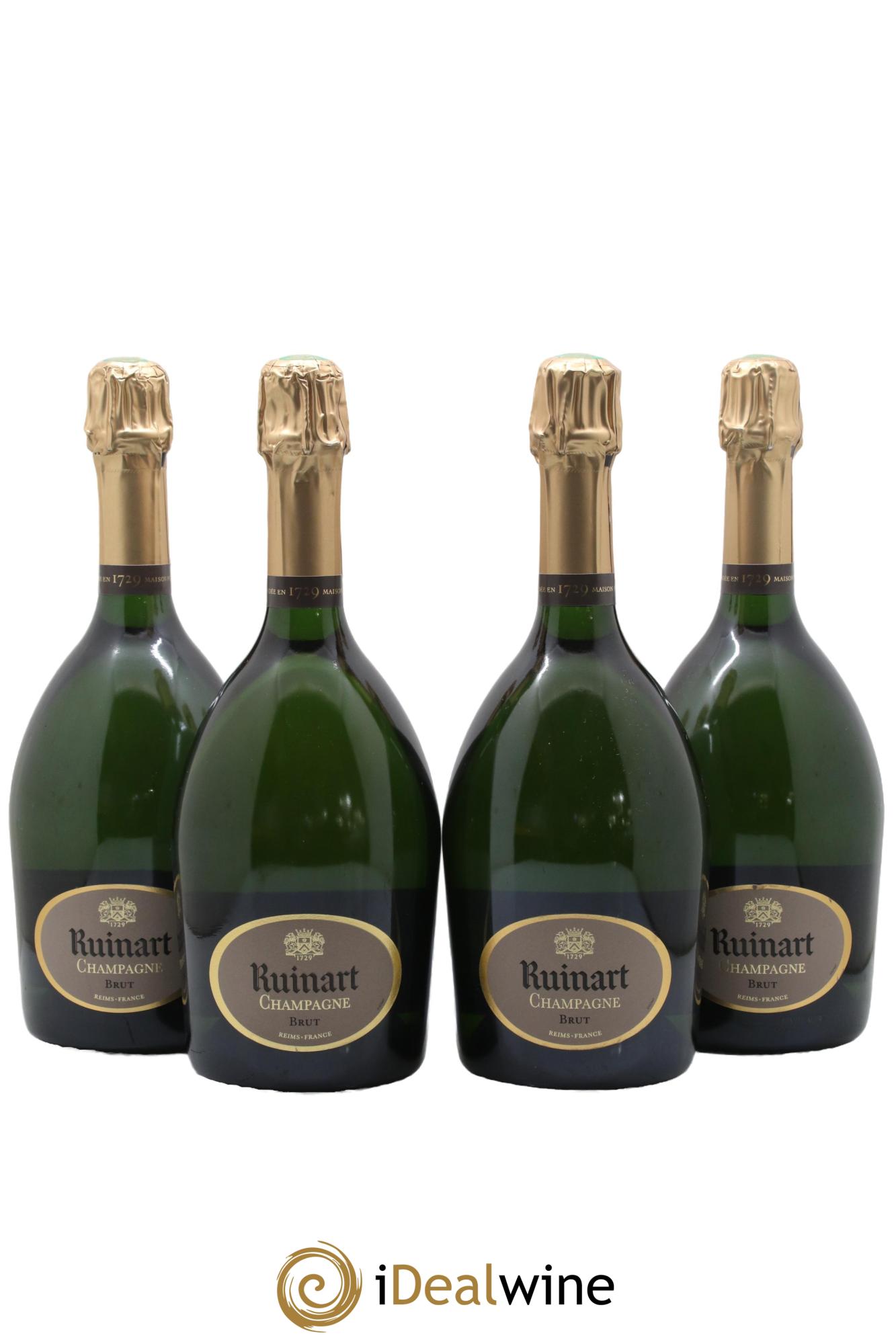 R de Ruinart Brut Ruinart - Lot of 4 bottles - 0