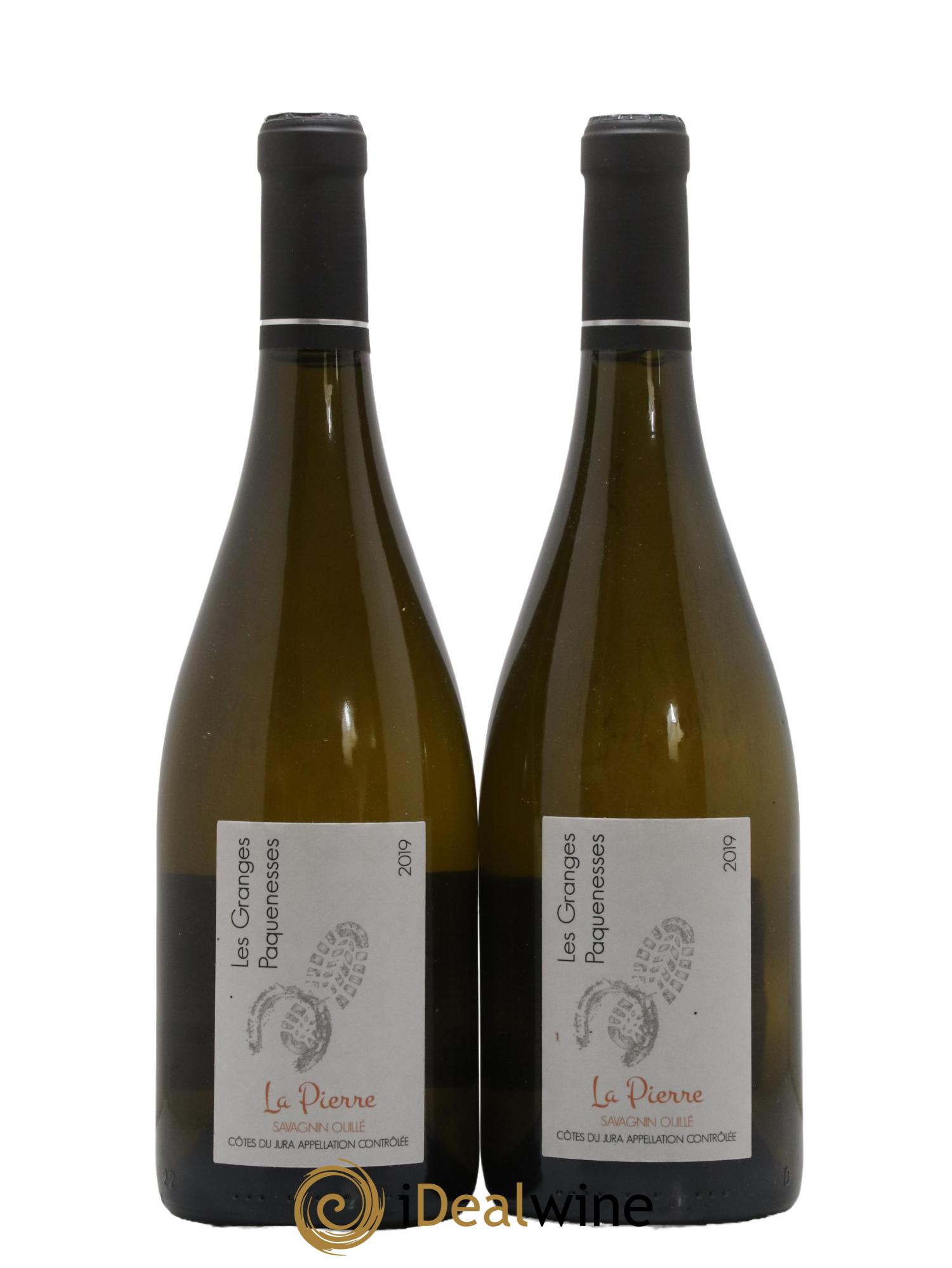 Côtes du Jura Savagnin La Pierre Les Granges Paquenesses 2019 - Lot de 2 bouteilles - 0