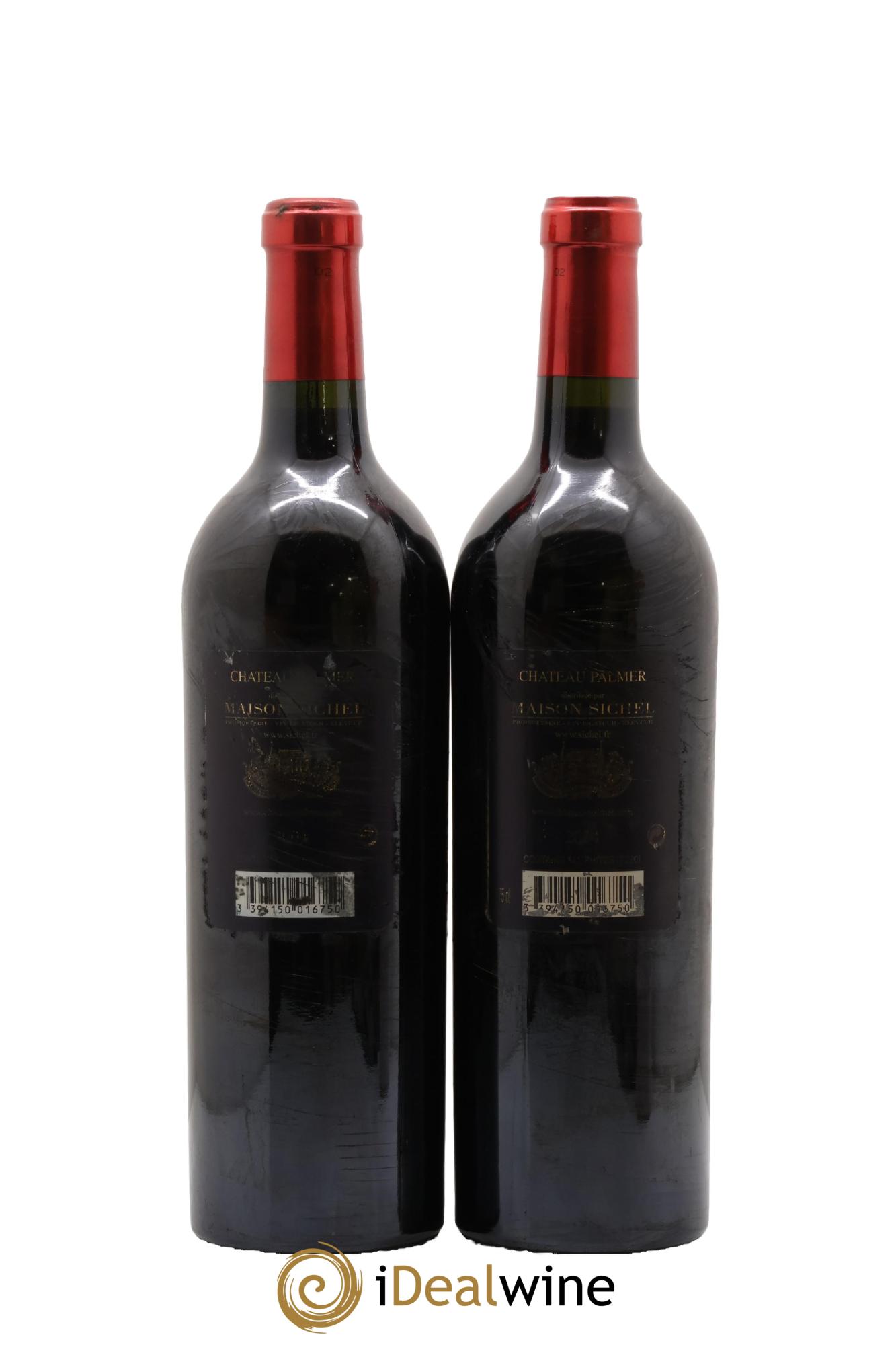 Château Palmer 3ème Grand Cru Classé 2004 - Lot de 2 bouteilles - 1