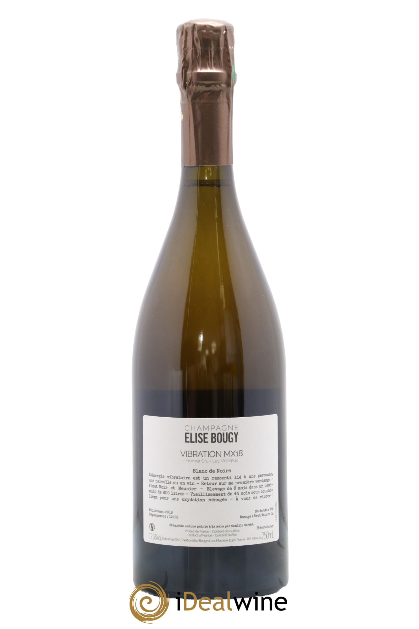 Vibration MX18 Elise Bougy 2018 - Lot de 1 bouteille - 1
