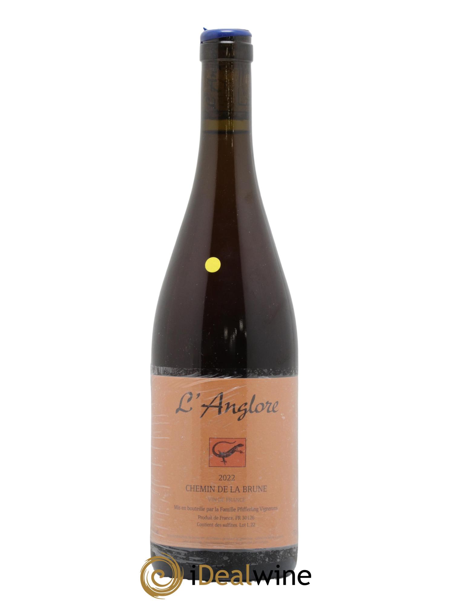 Vin de France Chemin de la brune L'Anglore 2022 - Lot de 1 bouteille - 0