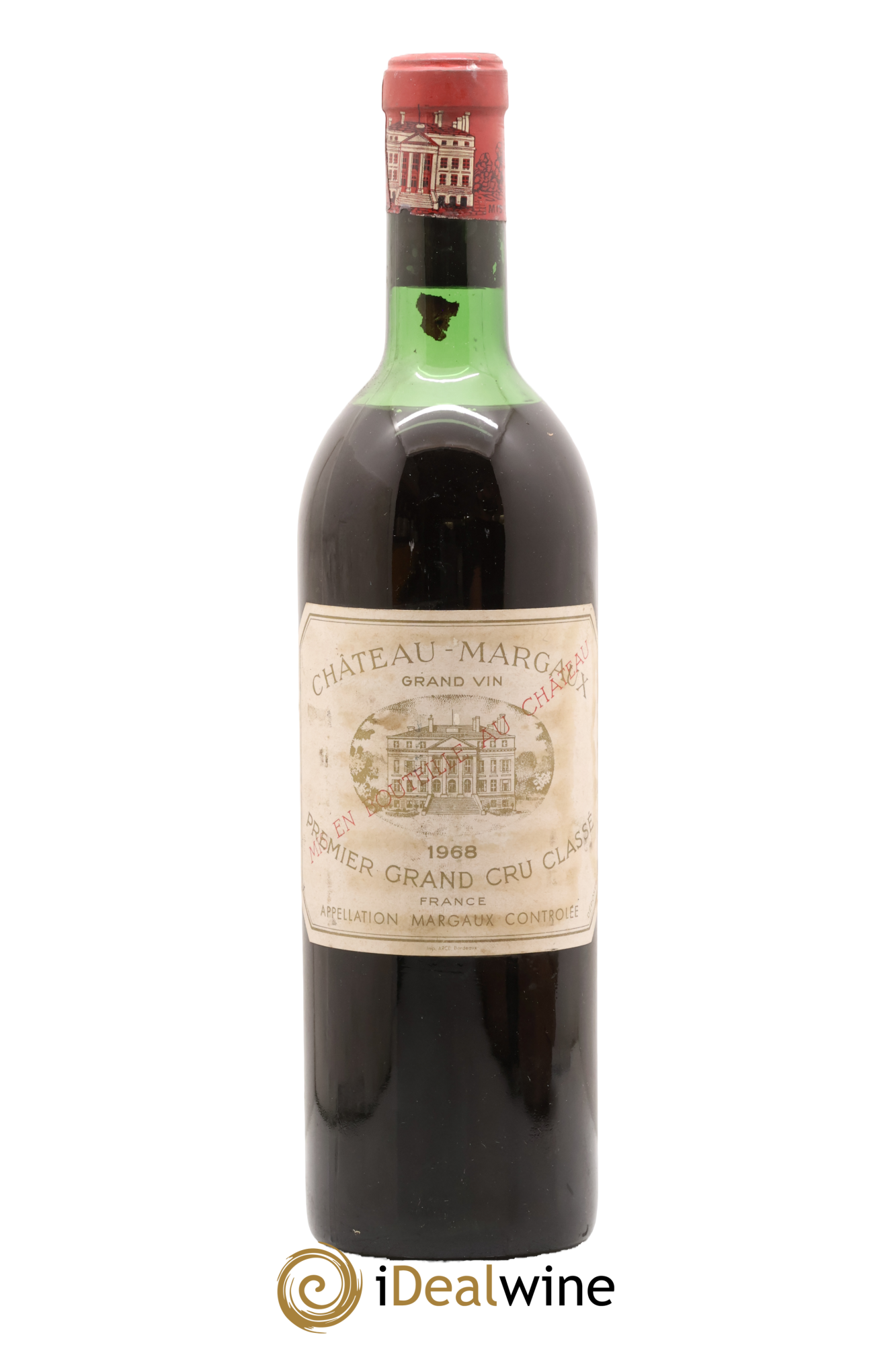Château Margaux 1er Grand Cru Classé 1968 - Lot de 1 bouteille - 0