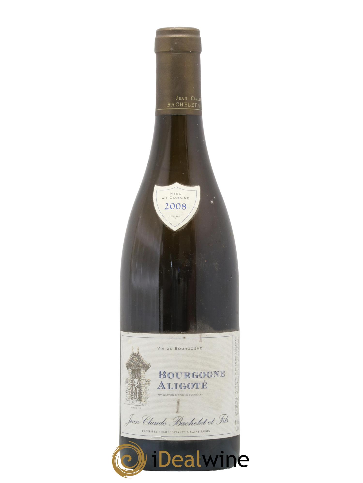 Bourgogne Aligote Domaine Jean Claude Bachelet 2008 - Lot de 1 bouteille - 0