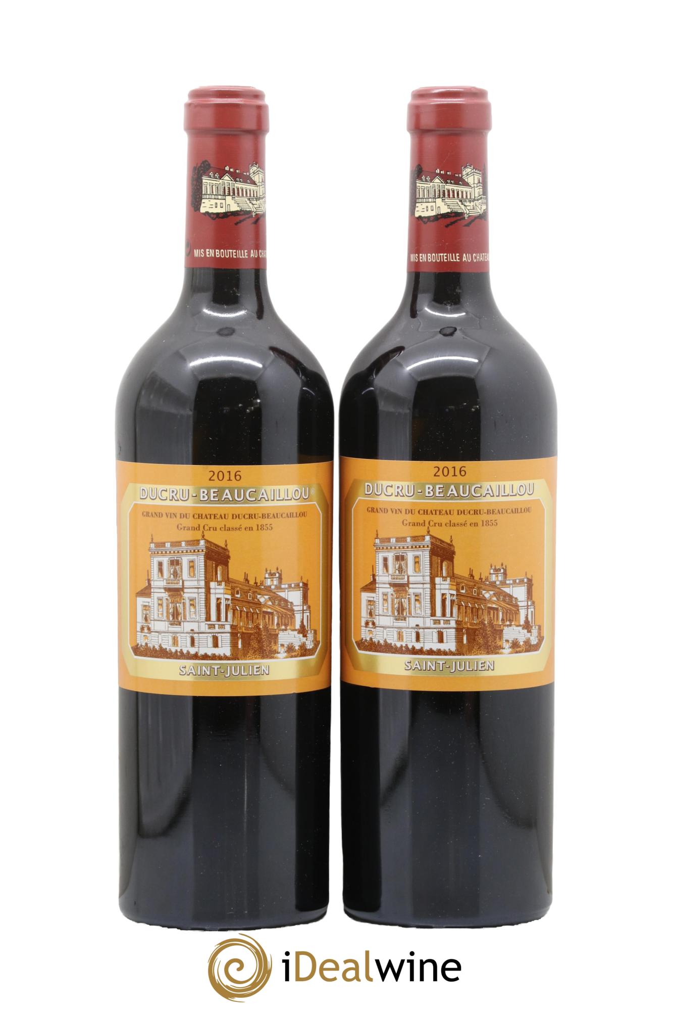 Château Ducru Beaucaillou 2ème Grand Cru Classé 2016 - Lot de 2 bouteilles - 0