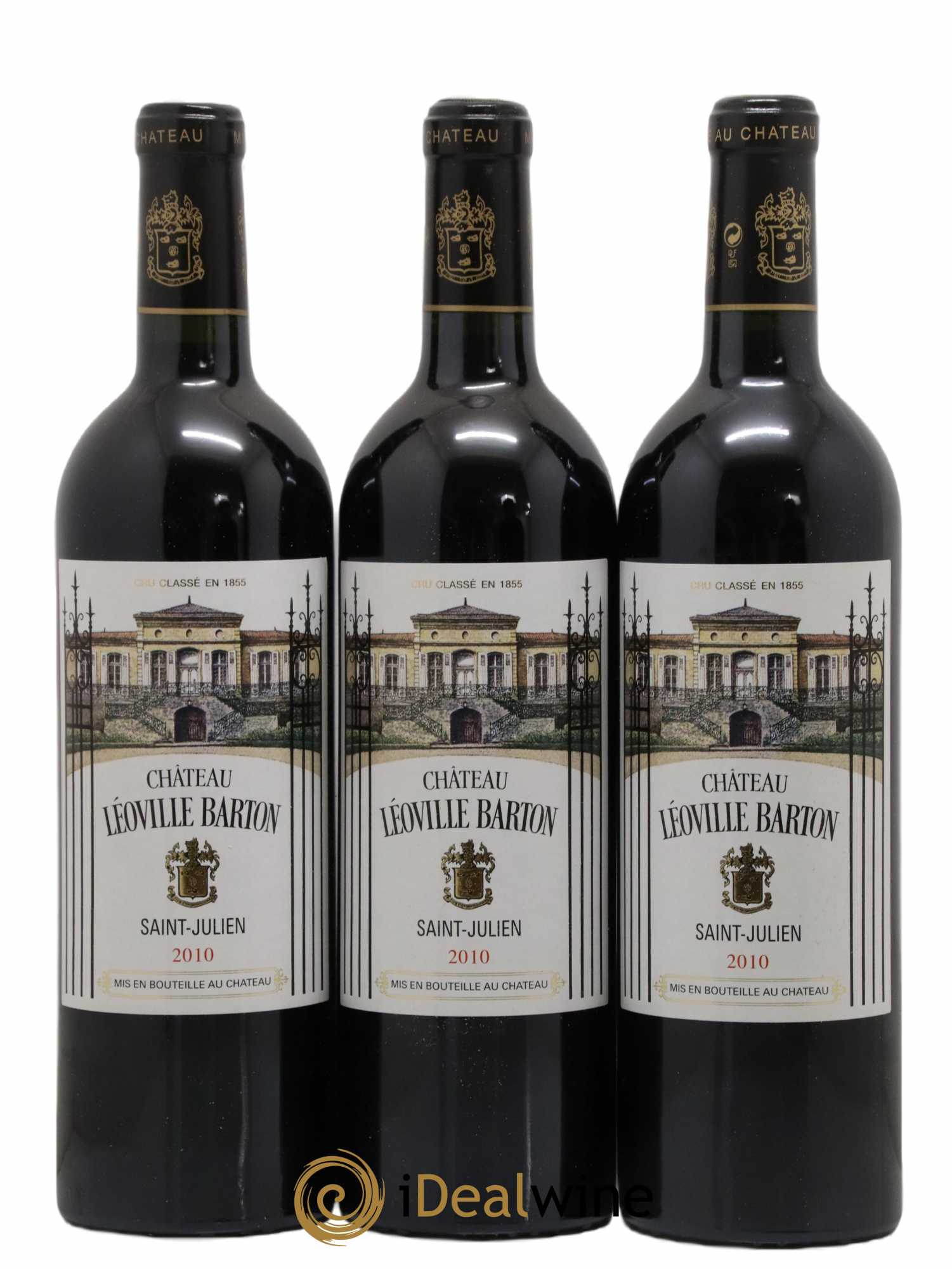 Château Léoville Barton 2ème Grand Cru Classé 2010 - Lot de 12 bouteilles - 4