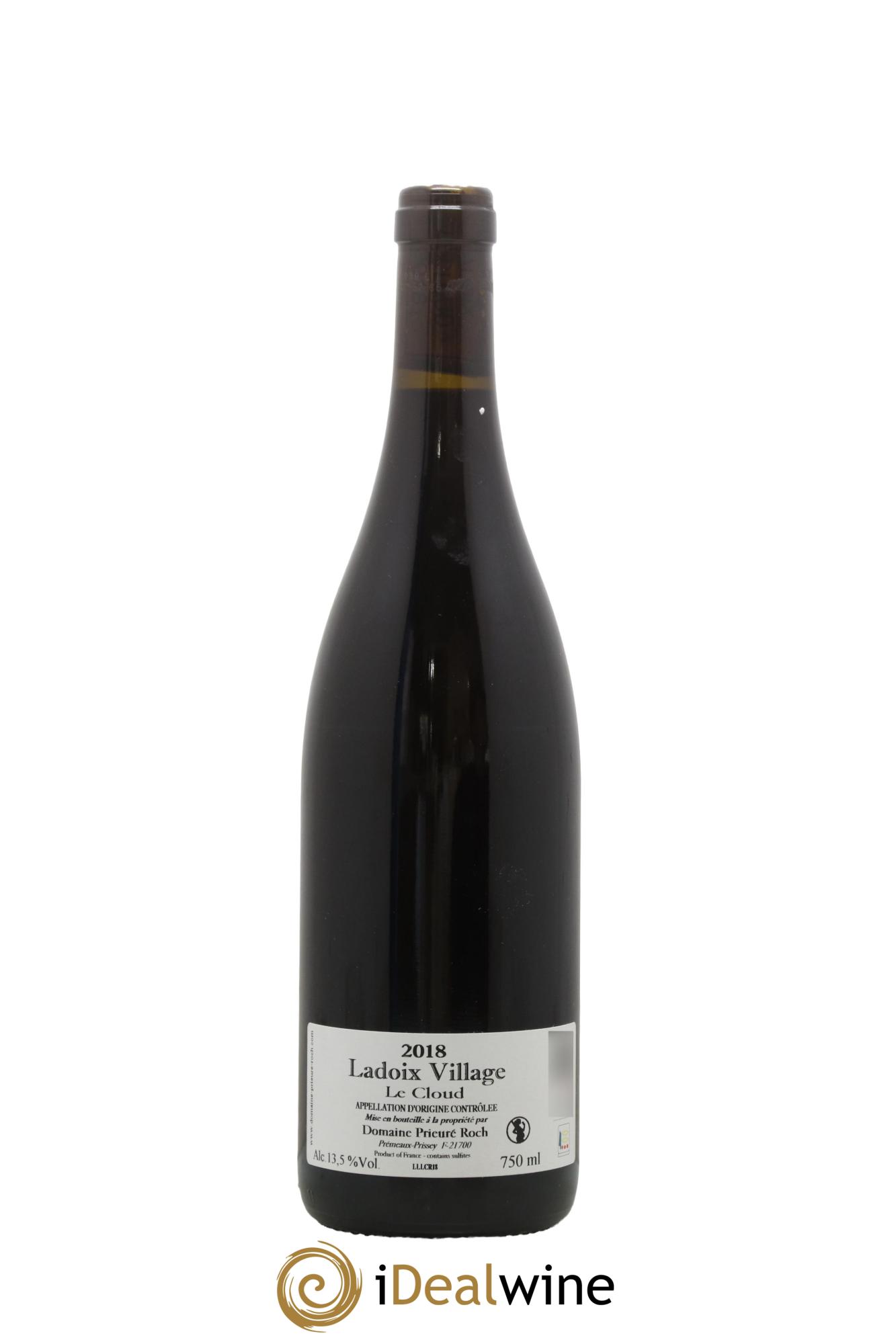 Ladoix Le Cloud Prieuré Roch 2018 - Lot de 1 bouteille - 1
