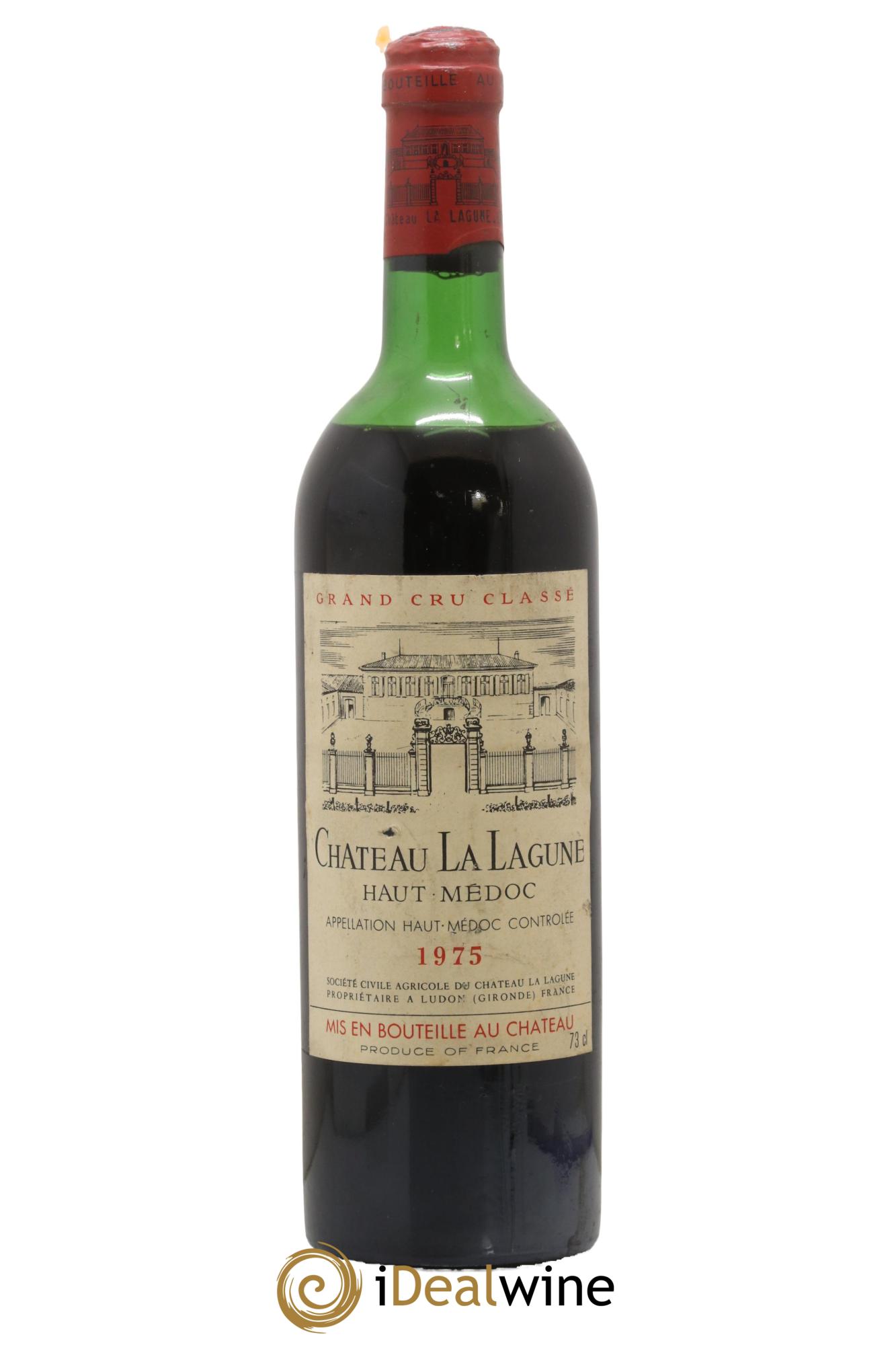 Château la Lagune 3ème Grand Cru Classé 1975 - Lot de 1 bouteille - 0
