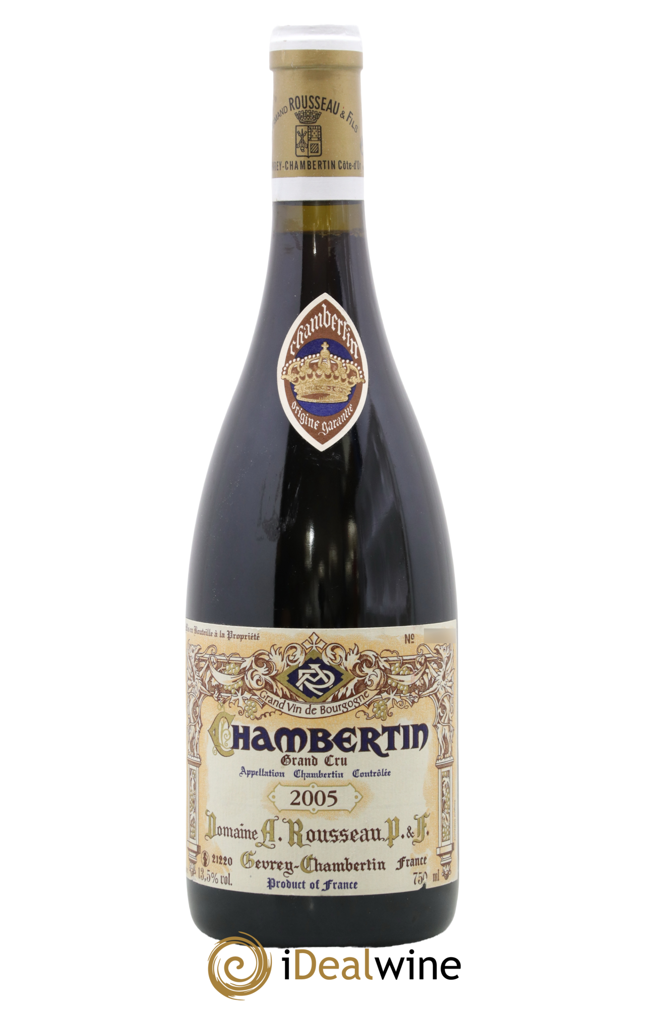 Chambertin Grand Cru Armand Rousseau (Domaine) 2005 - Lot de 1 bouteille - 0