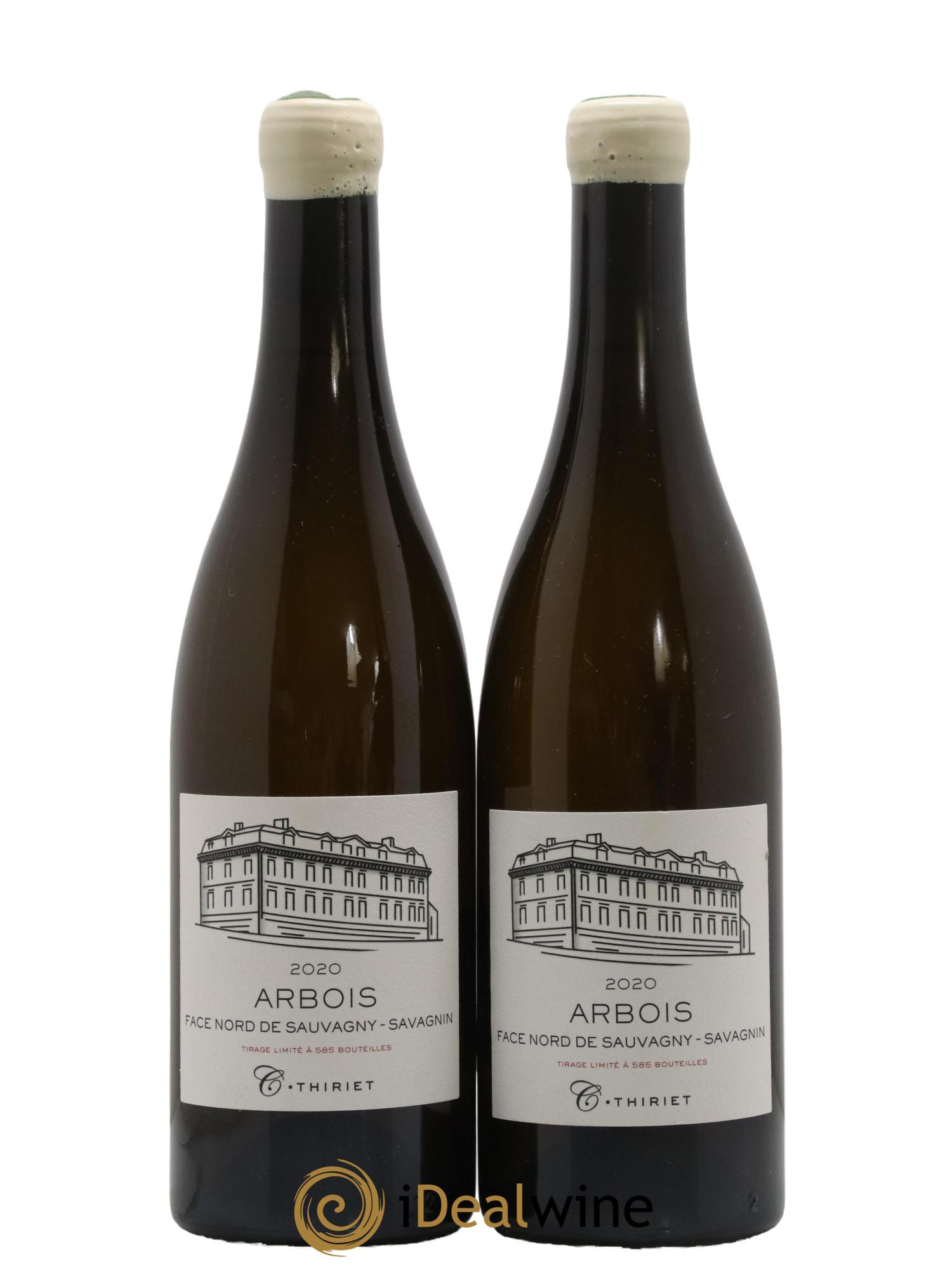 Arbois Face Nord de Sauvagny Maison Thiriet 2020 - Lot de 2 bouteilles - 0