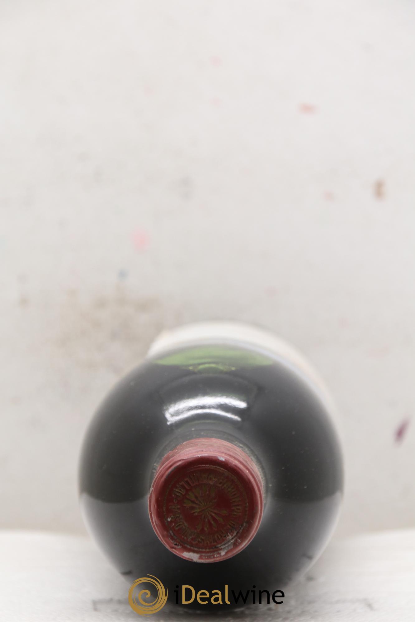 Château Mouton Rothschild 1er Grand Cru Classé 1981 - Lot de 1 bouteille - 1