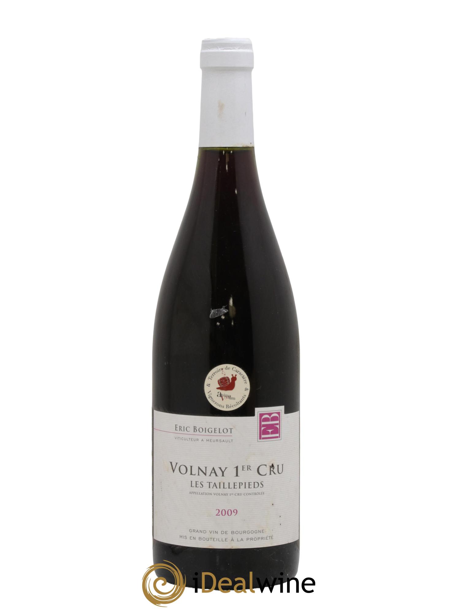 Volnay 1er Cru Les Taillepieds Eric Boigelot 2009 - Lot de 1 bouteille - 0