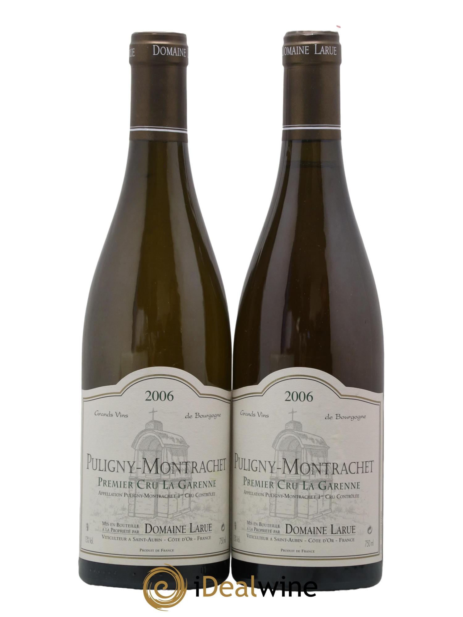 Puligny-Montrachet 1er Cru Domaine Larue 2006 - Lot de 2 bouteilles - 0