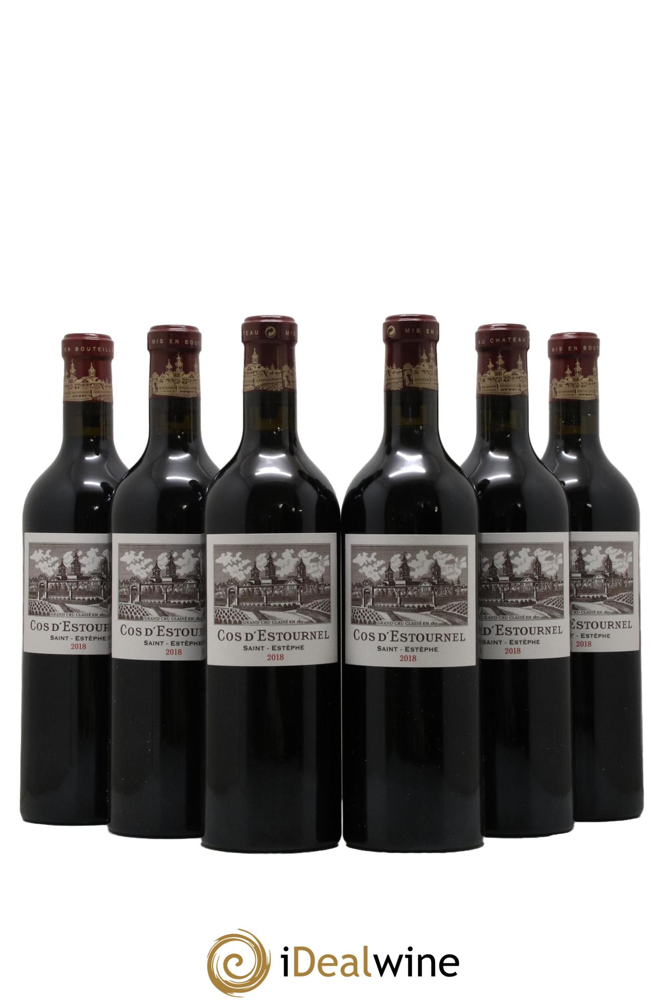 Cos d'Estournel 2ème Grand Cru Classé  2018 - Lot de 6 bouteilles - 0