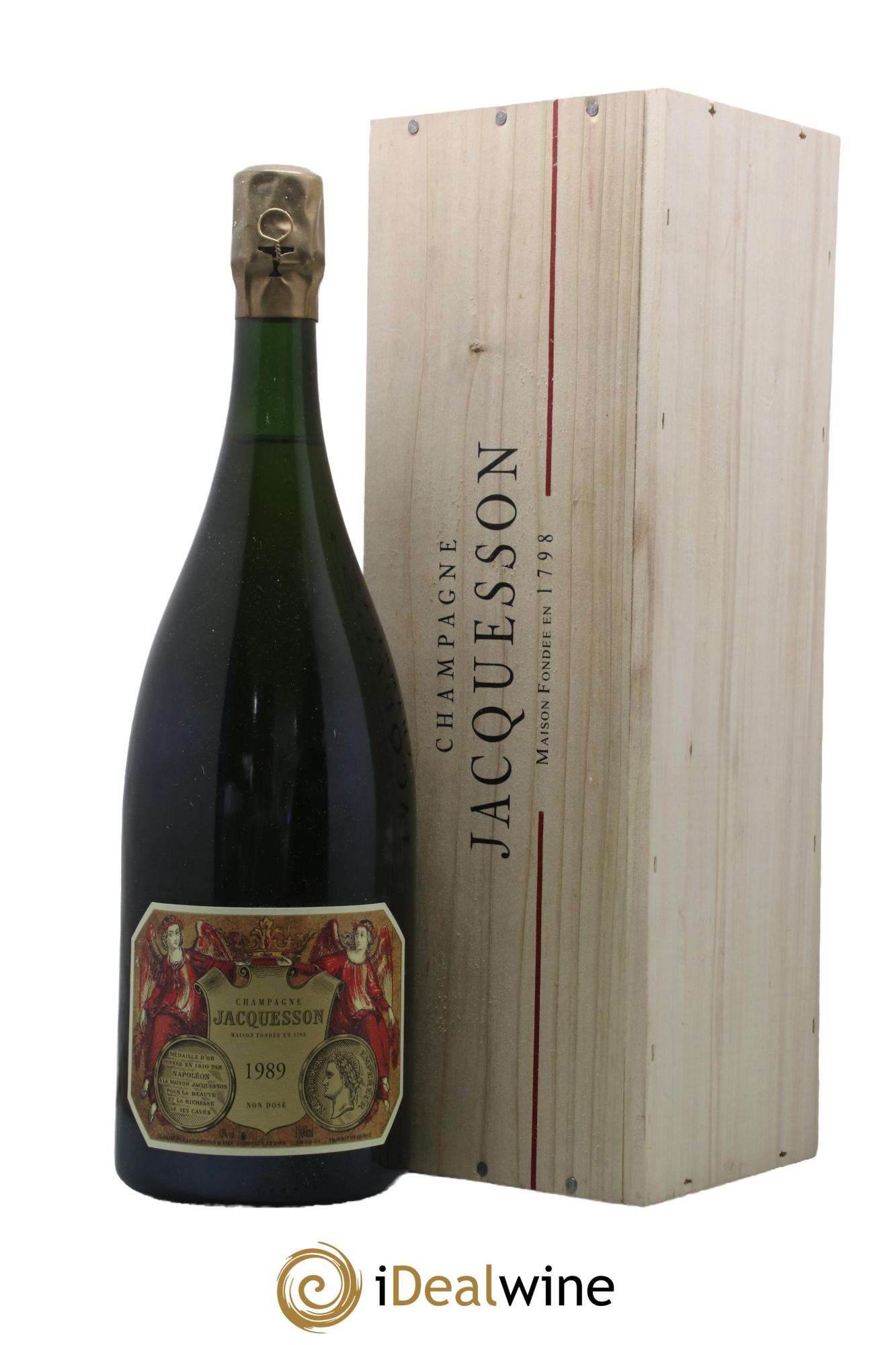 Dégorgement Tardif Jacquesson 1989 - Lot de 1 magnum - 0