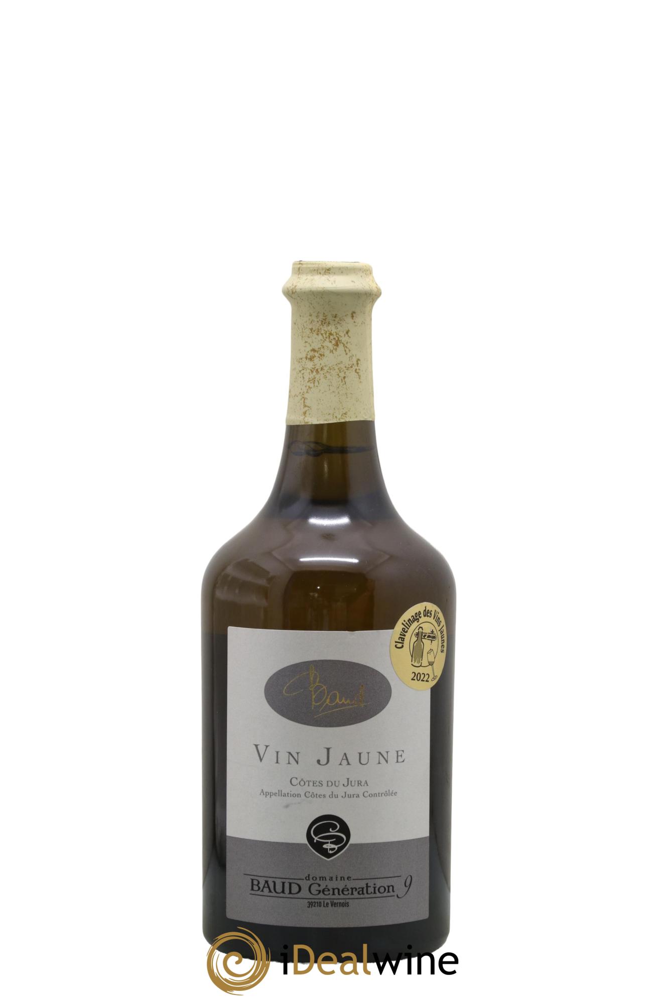 Côtes du Jura Vin Jaune Domaine Baud Génération 9 2015 - Lot de 1 clavelin - 0