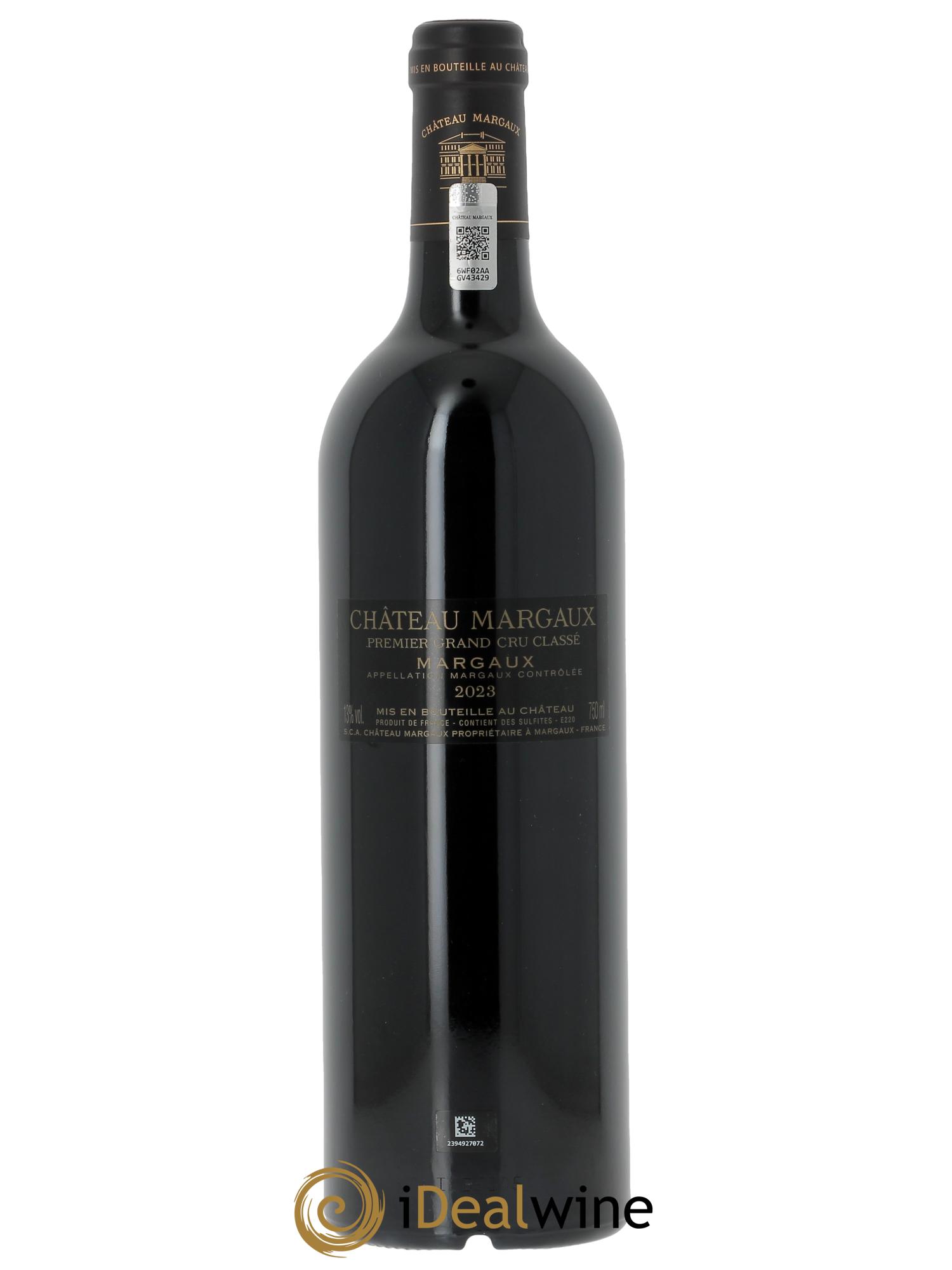 Château Margaux 1er Grand Cru Classé (CBO à partir de 6 bts) 2023 - Lot de 1 bouteille - 1