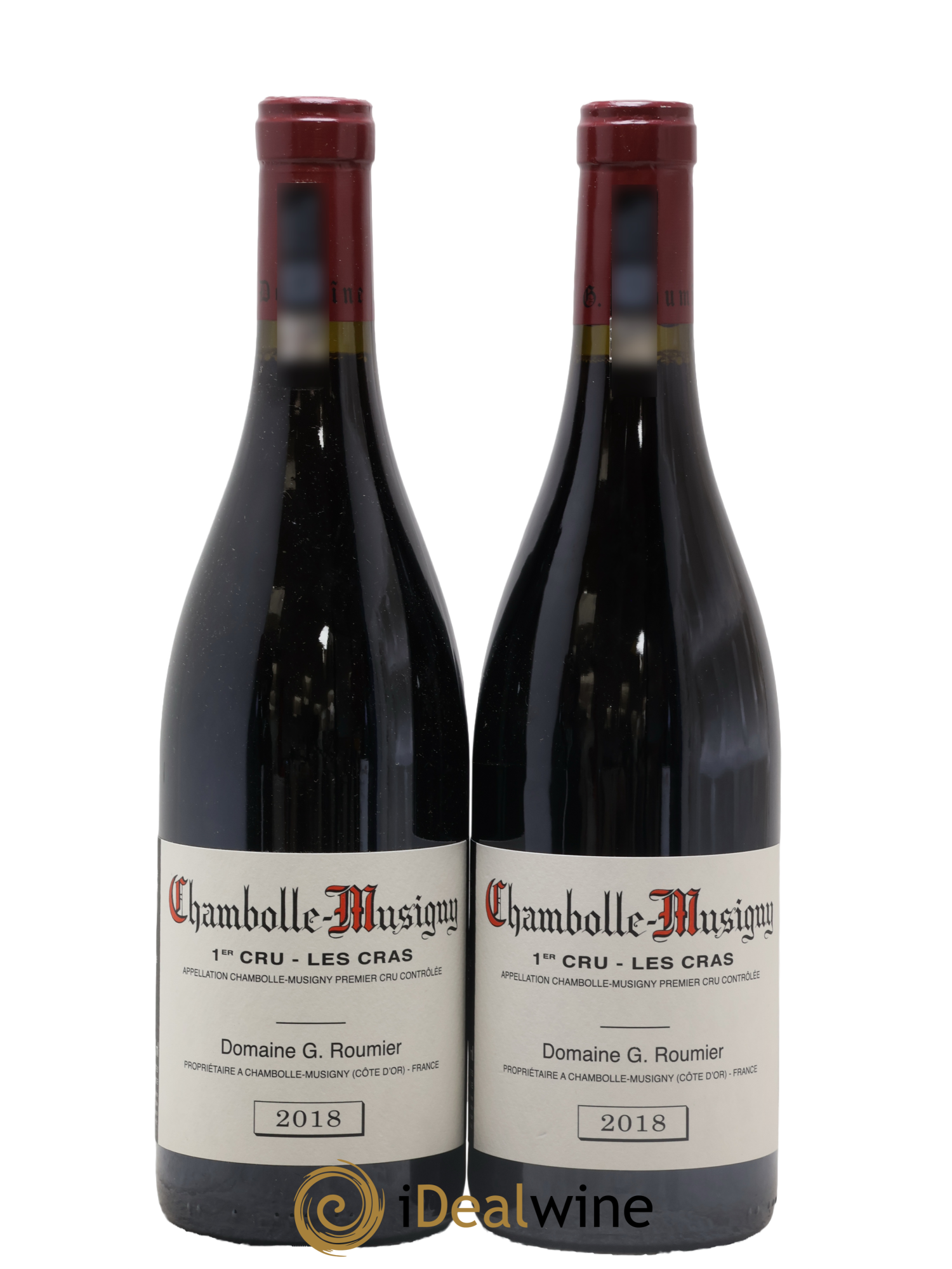 Chambolle-Musigny 1er Cru Les Cras Georges Roumier (Domaine) 2018 - Lot de 2 bouteilles - 0