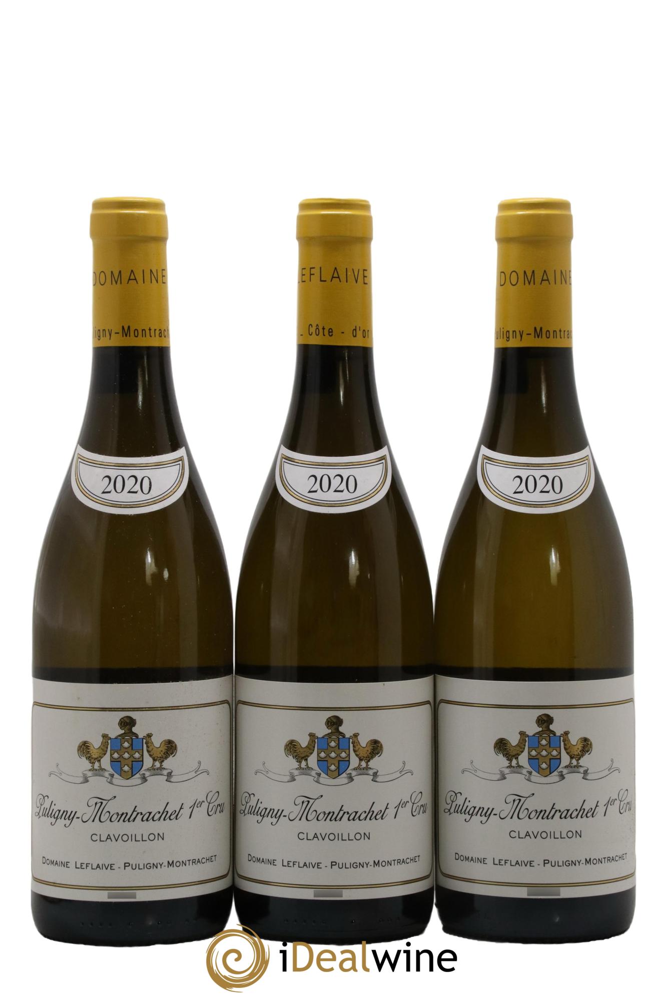 Puligny-Montrachet 1er Cru Clavoillon Leflaive (Domaine) 2020 - Lot de 3 bouteilles - 0