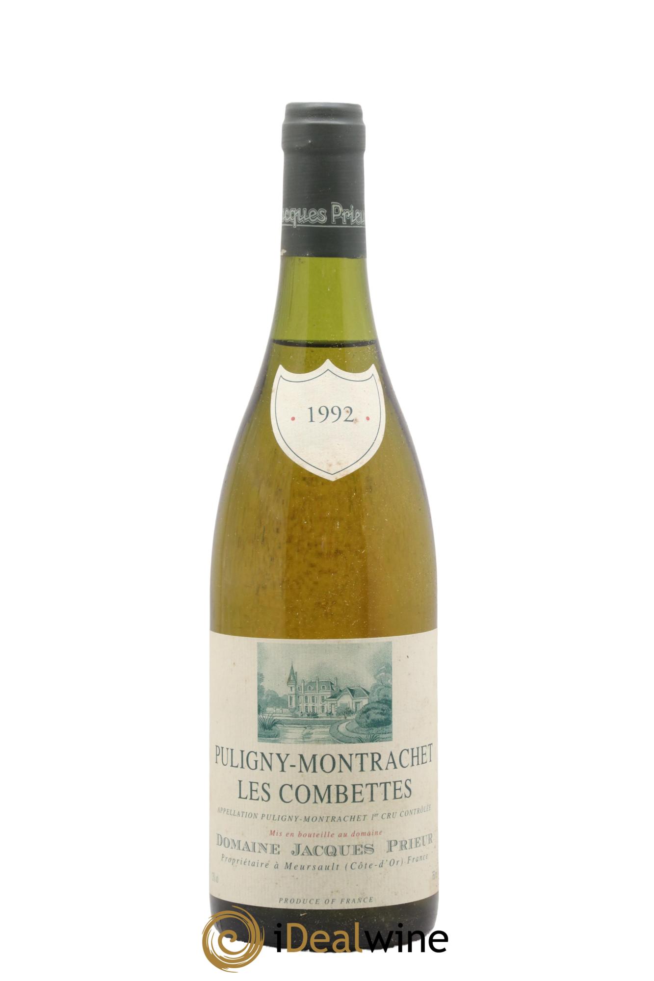 Puligny-Montrachet 1er Cru Les Combettes Jacques Prieur (Domaine) 1992 - Lot of 1 bottle - 0