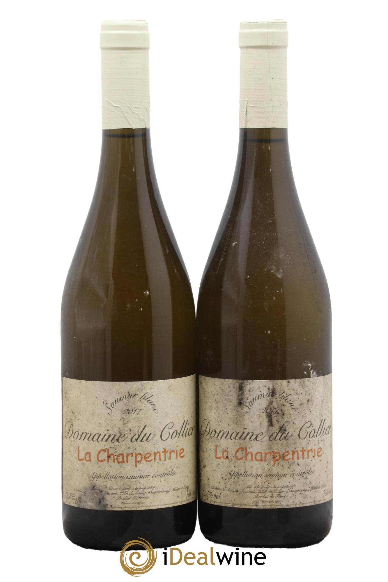 Saumur La Charpentrie Domaine du Collier 2017 - Lot de 2 bouteilles - 0