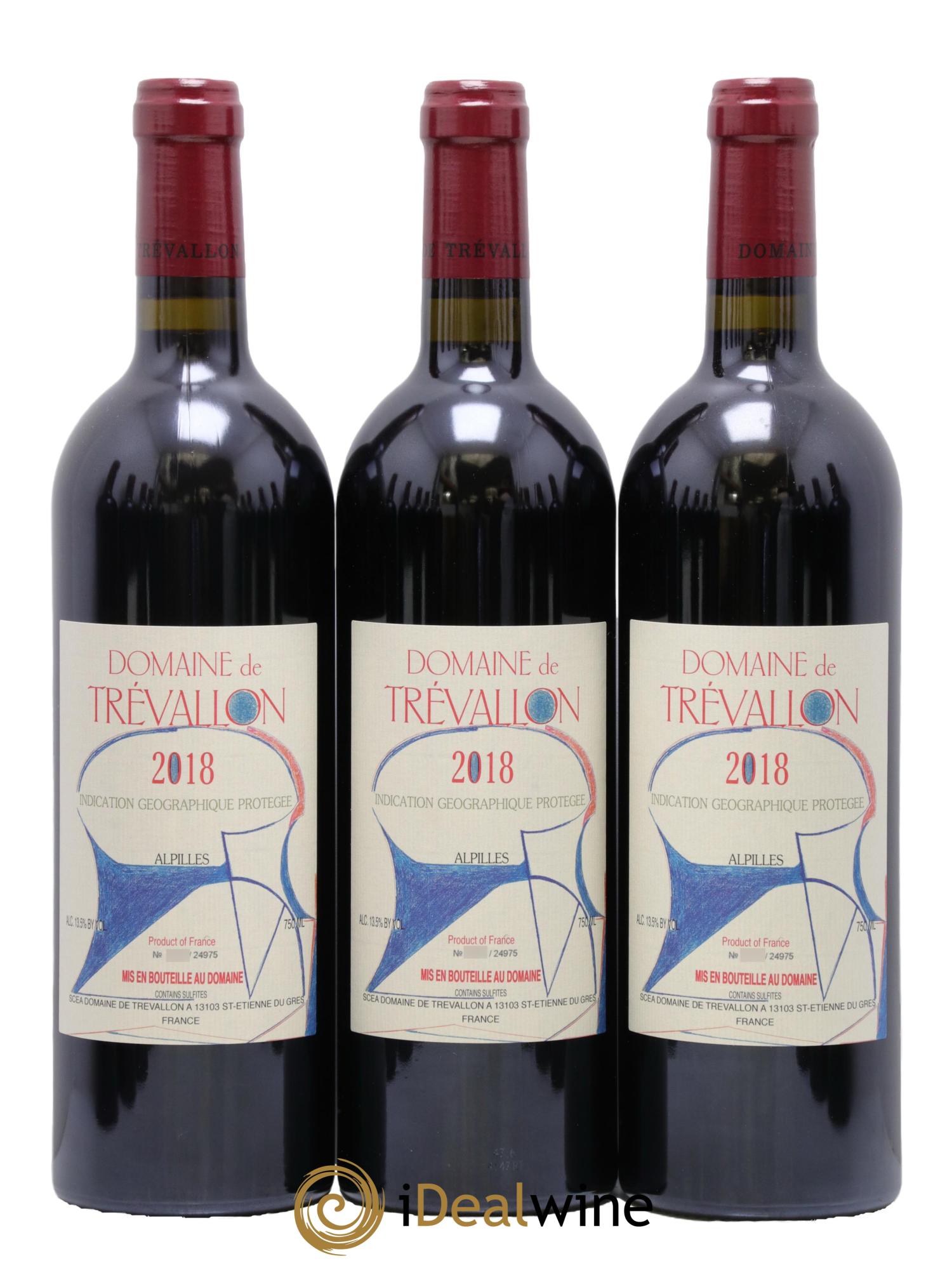 IGP Alpilles Trévallon (Domaine de) Eloi Dürrbach 2018 - Lotto di 12 bottiglie - 1