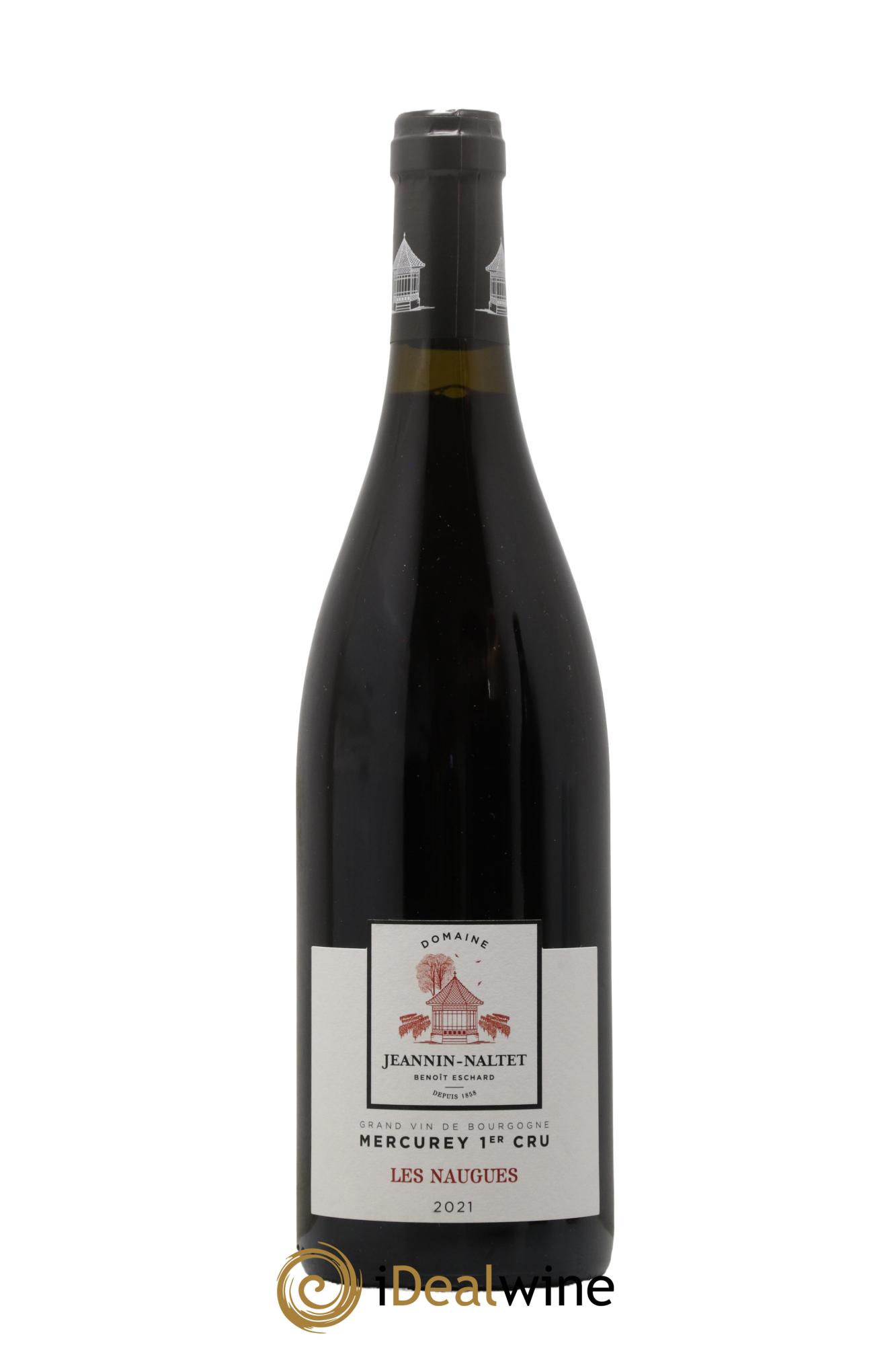 Mercurey 1er Cru Les Naugues Jeannin Naltet 2021 - Lot de 1 bouteille - 0