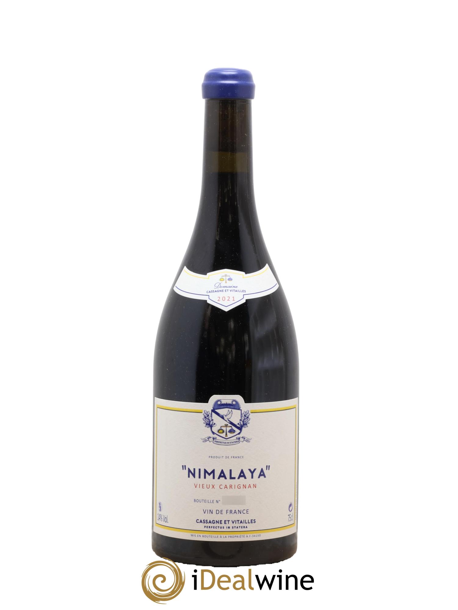Vin de France Nimalaya Vieux Carignan Cassagne & Vitailles 2021 - Lot of 1 bottle - 0