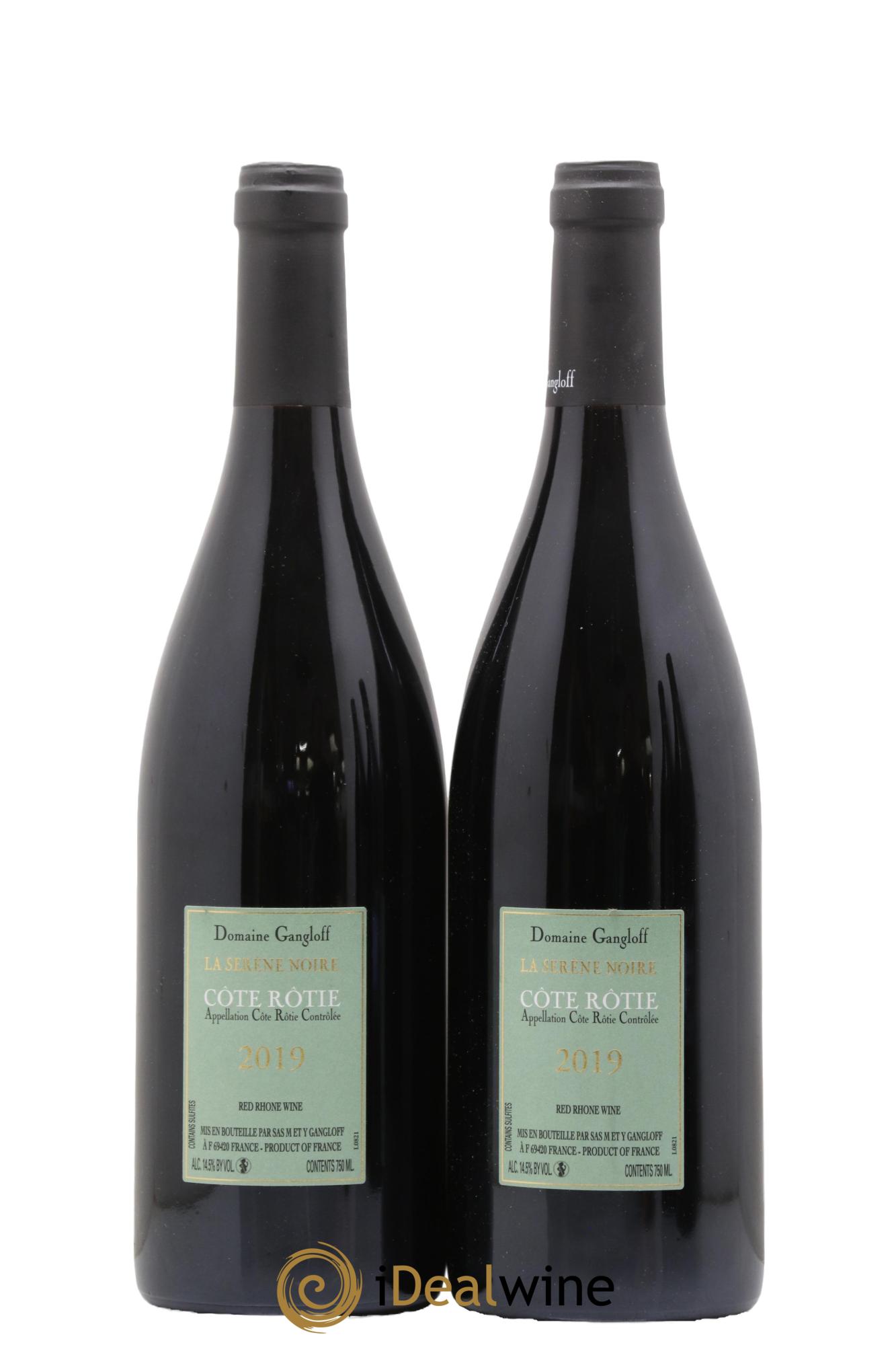 Côte-Rôtie La Sereine Noire Gangloff (Domaine)  2019 - Posten von 2 Flaschen - 1