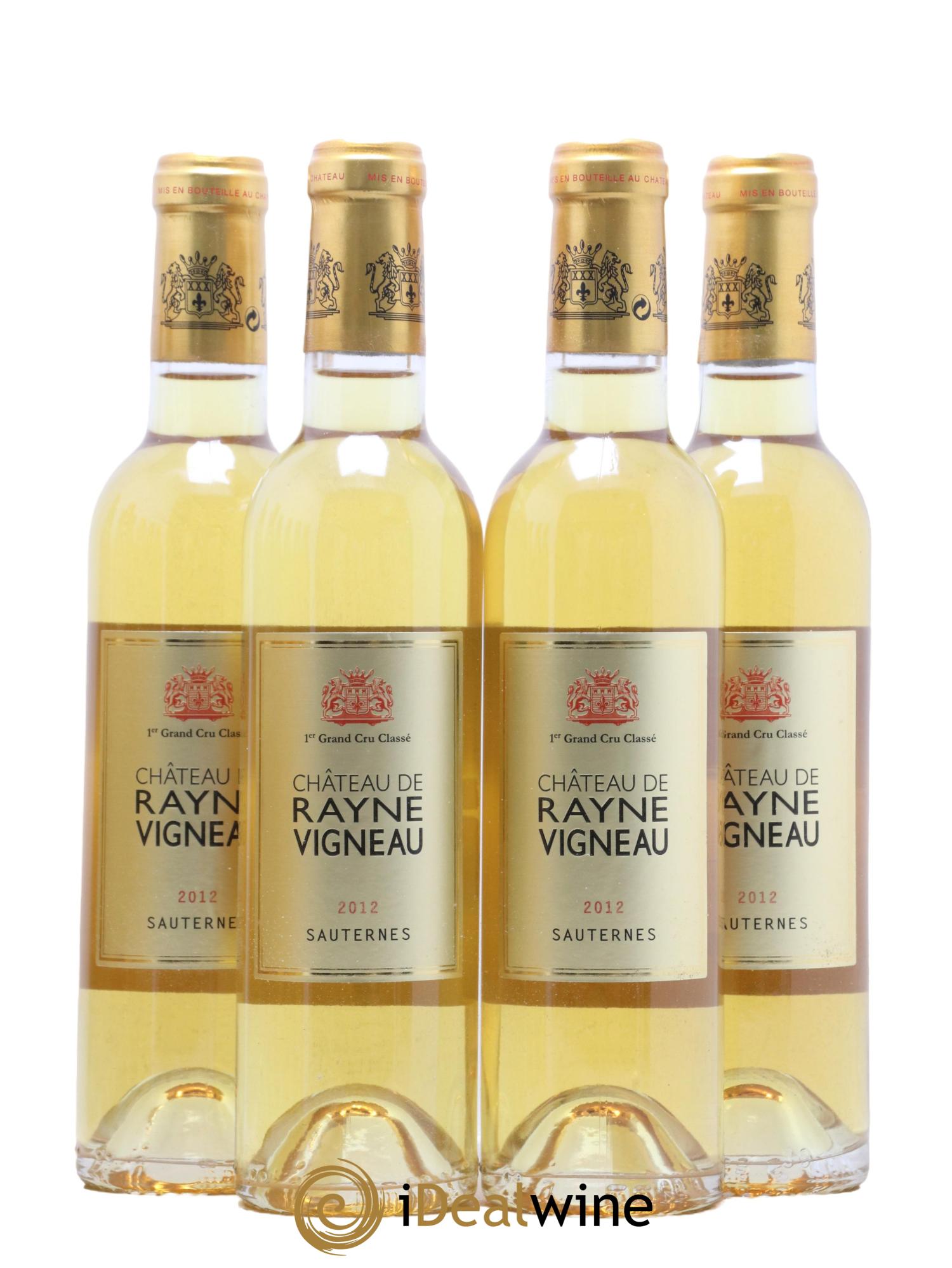 Château de Rayne Vigneau 1er Grand Cru Classé 2012 - Posten von 24 Demi-Flaschen - 4