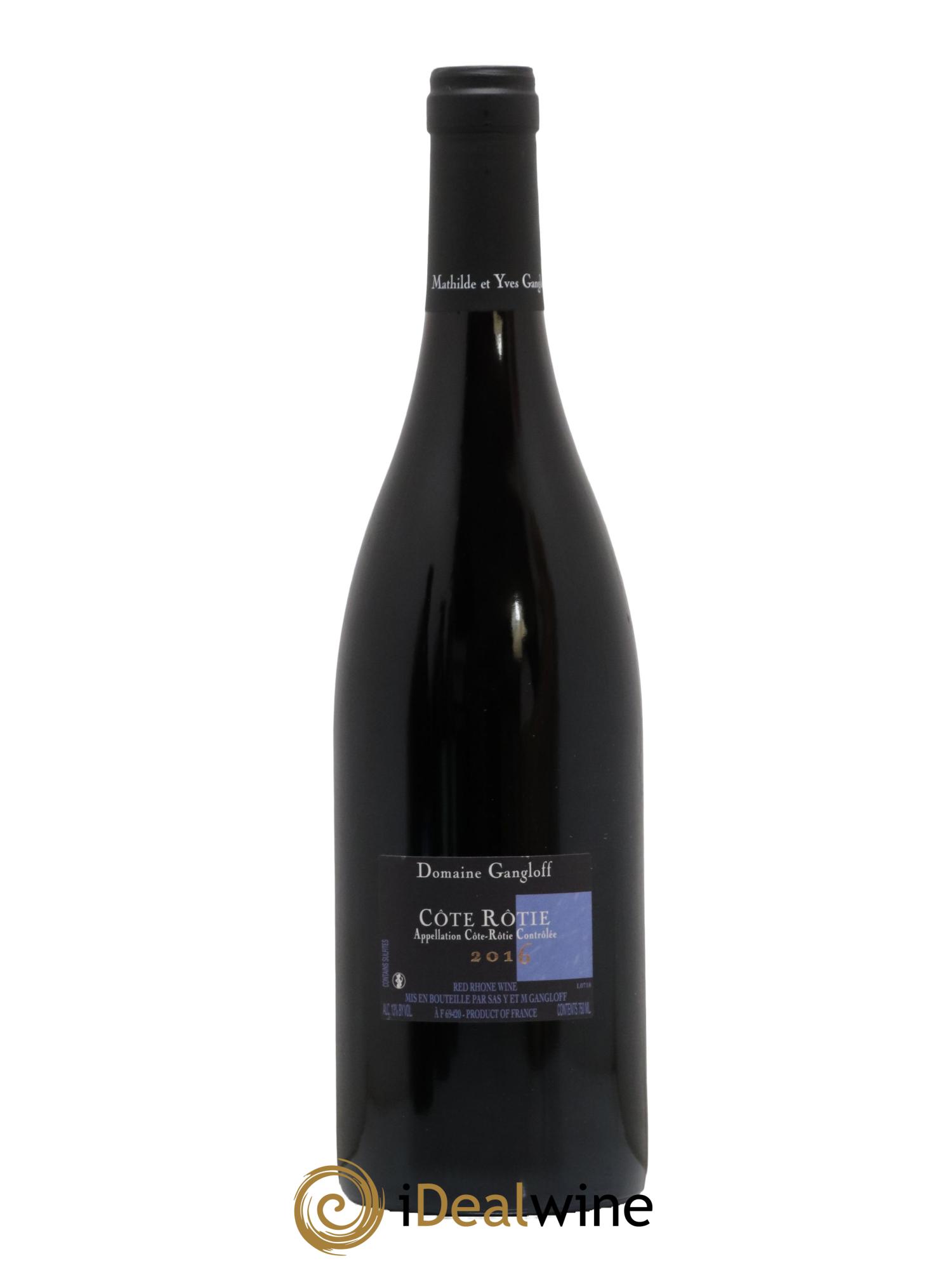 Côte-Rôtie La Barbarine Gangloff (Domaine) 2016 - Lot de 1 bouteille - 1