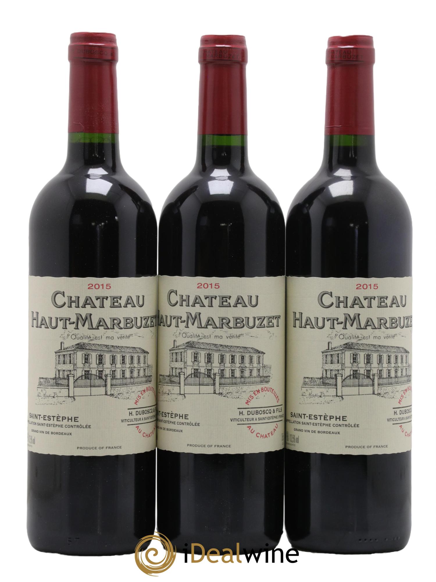 Château Haut Marbuzet 2015 - Lot de 6 bouteilles - 2