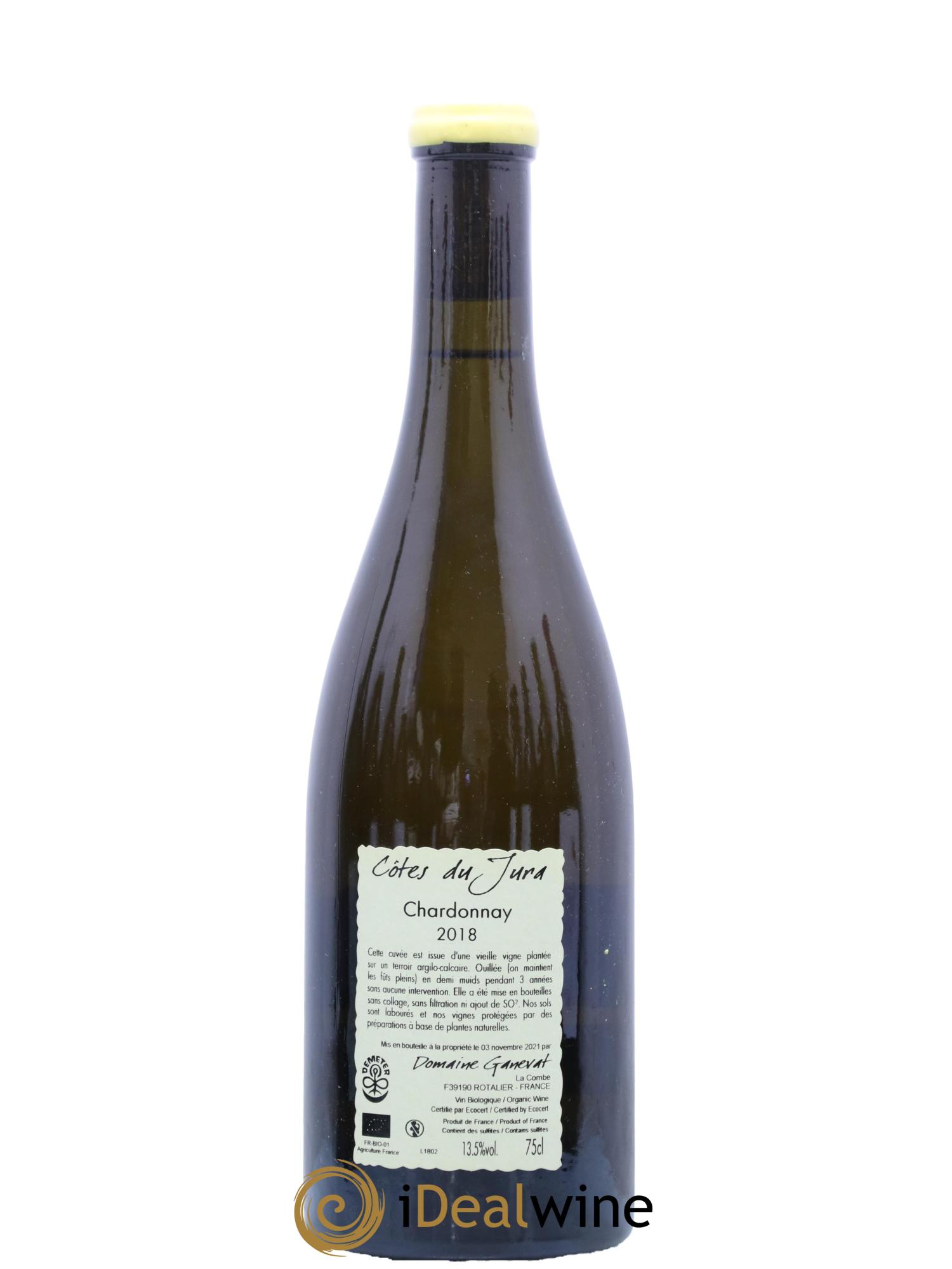 Côtes du Jura Les Chamois du Paradis Jean-François Ganevat (Domaine)  2018 - Lot de 1 bouteille - 1