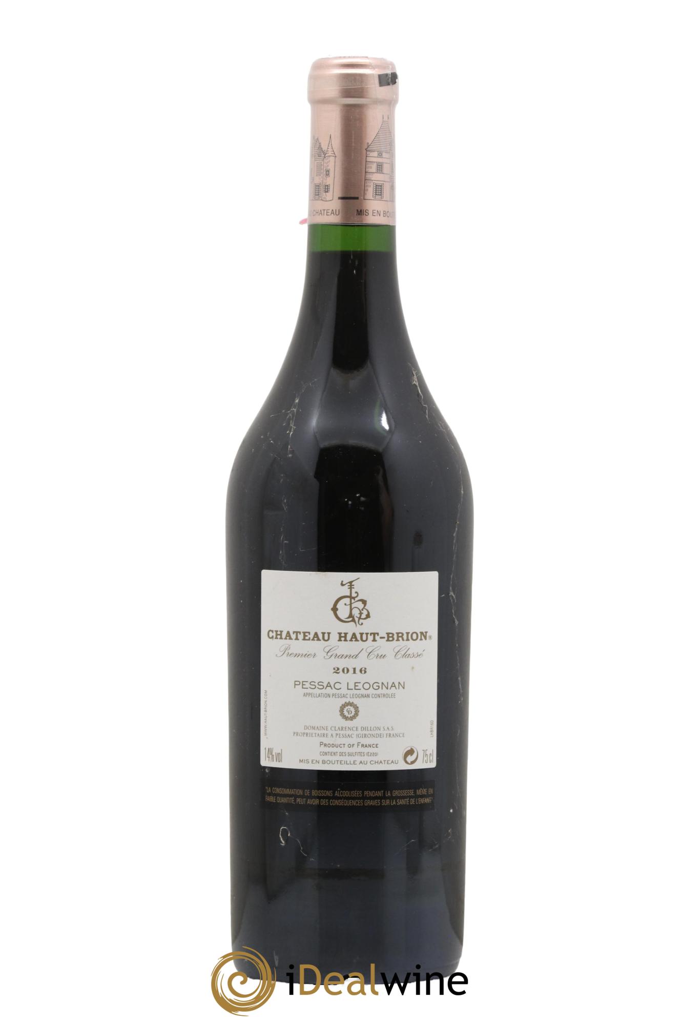 Château Haut Brion 1er Grand Cru Classé 2016 - Lotto di 1 bottiglia - 1