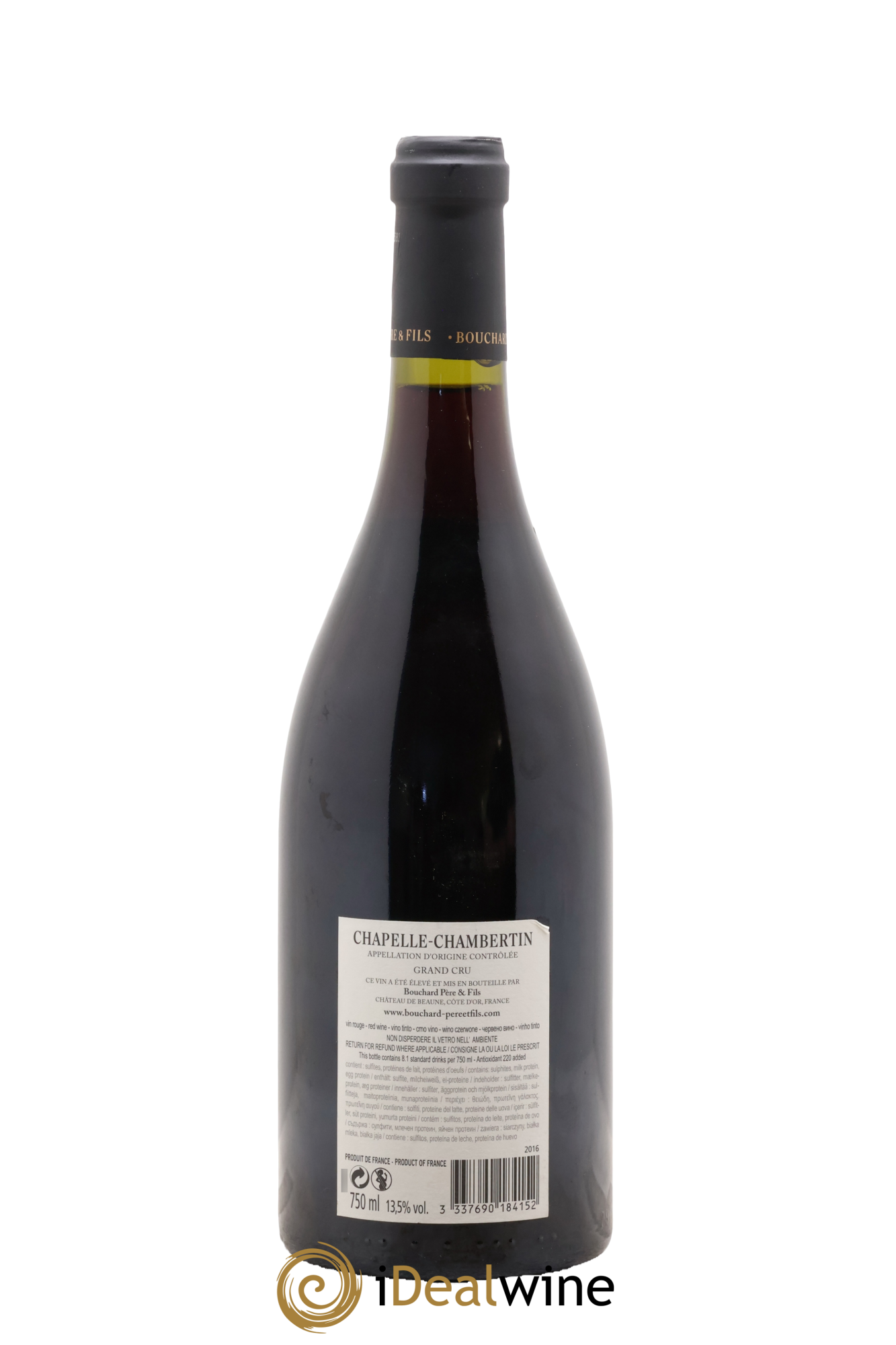 Chapelle-Chambertin Grand Cru Bouchard Père & Fils 2016 - Lot of 1 bottle - 1