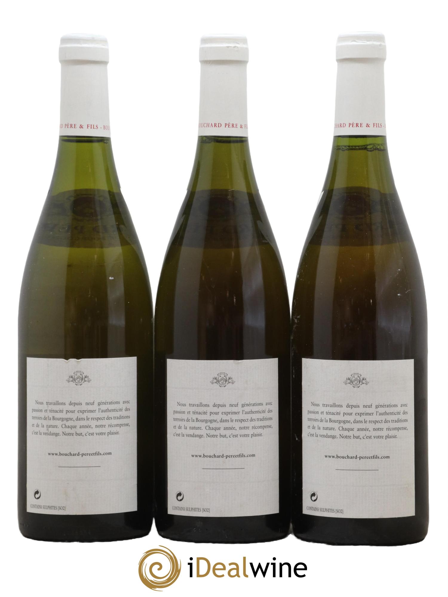 Chevalier-Montrachet Grand Cru Bouchard Père & Fils 2005 - Posten von 3 Flaschen - 1