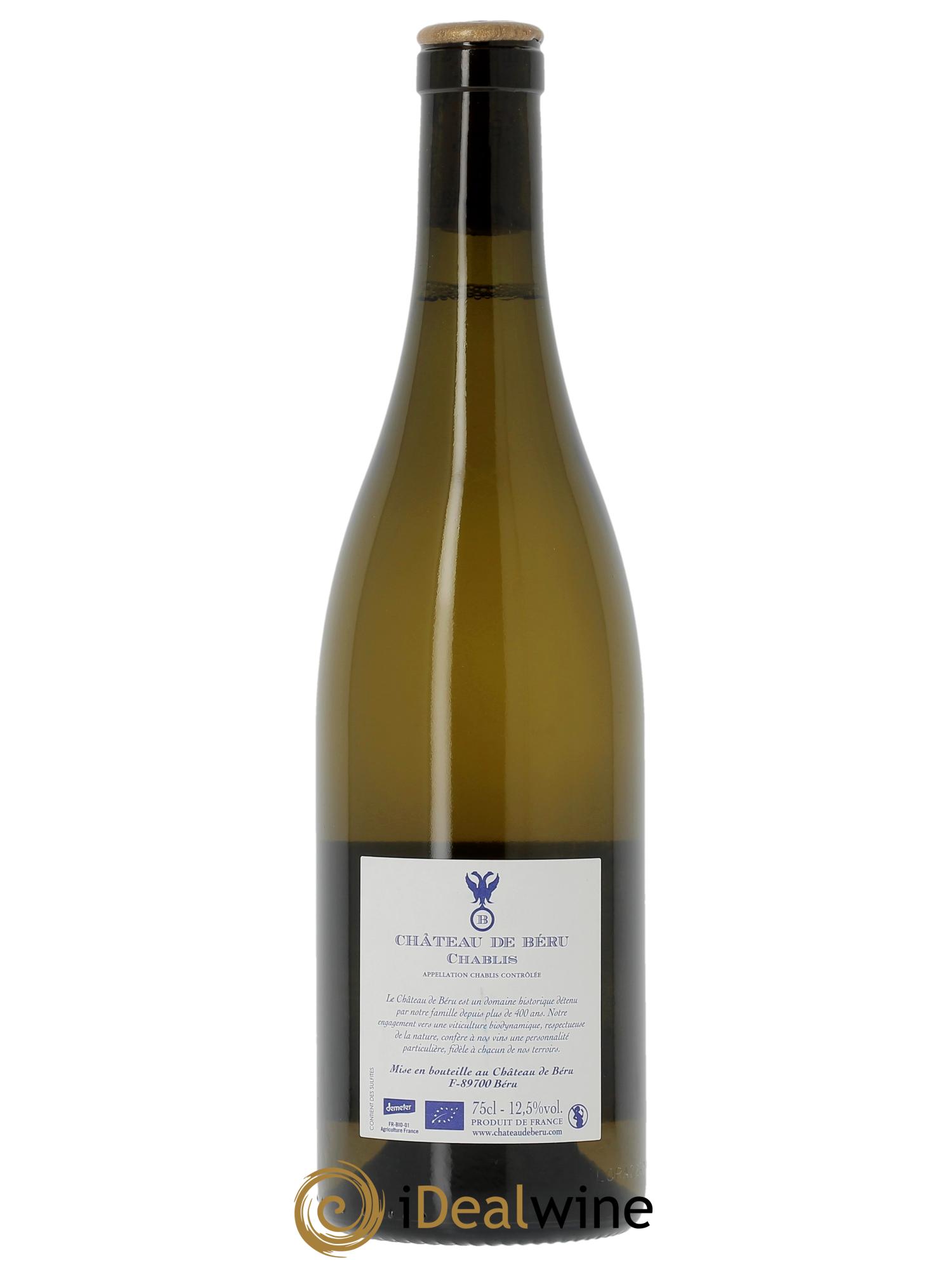 Chablis  Orangerie  Château de Béru  2022 - Lotto di 1 bottiglia - 1