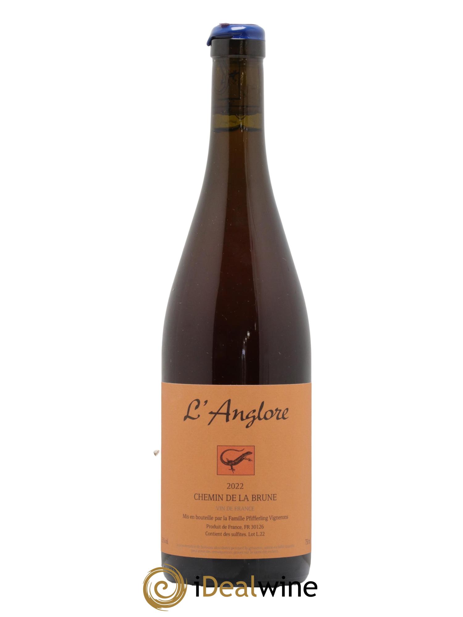 Vin de France Chemin de la brune L'Anglore 2022 - Lot de 1 bouteille - 0