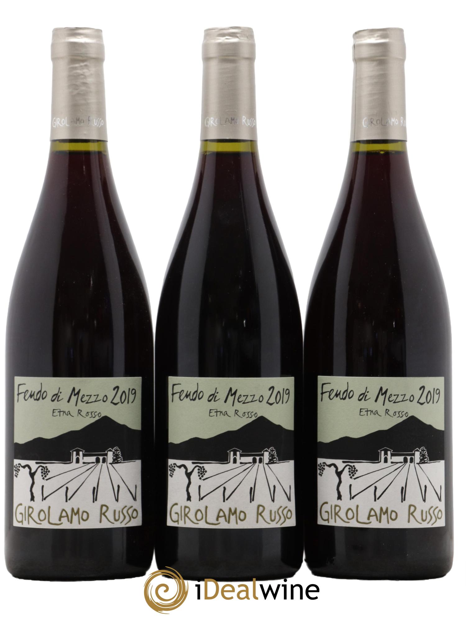 Italie Etna Feudo di Mezzo Girolamo Russo 2019 - Lot de 3 bouteilles - 0