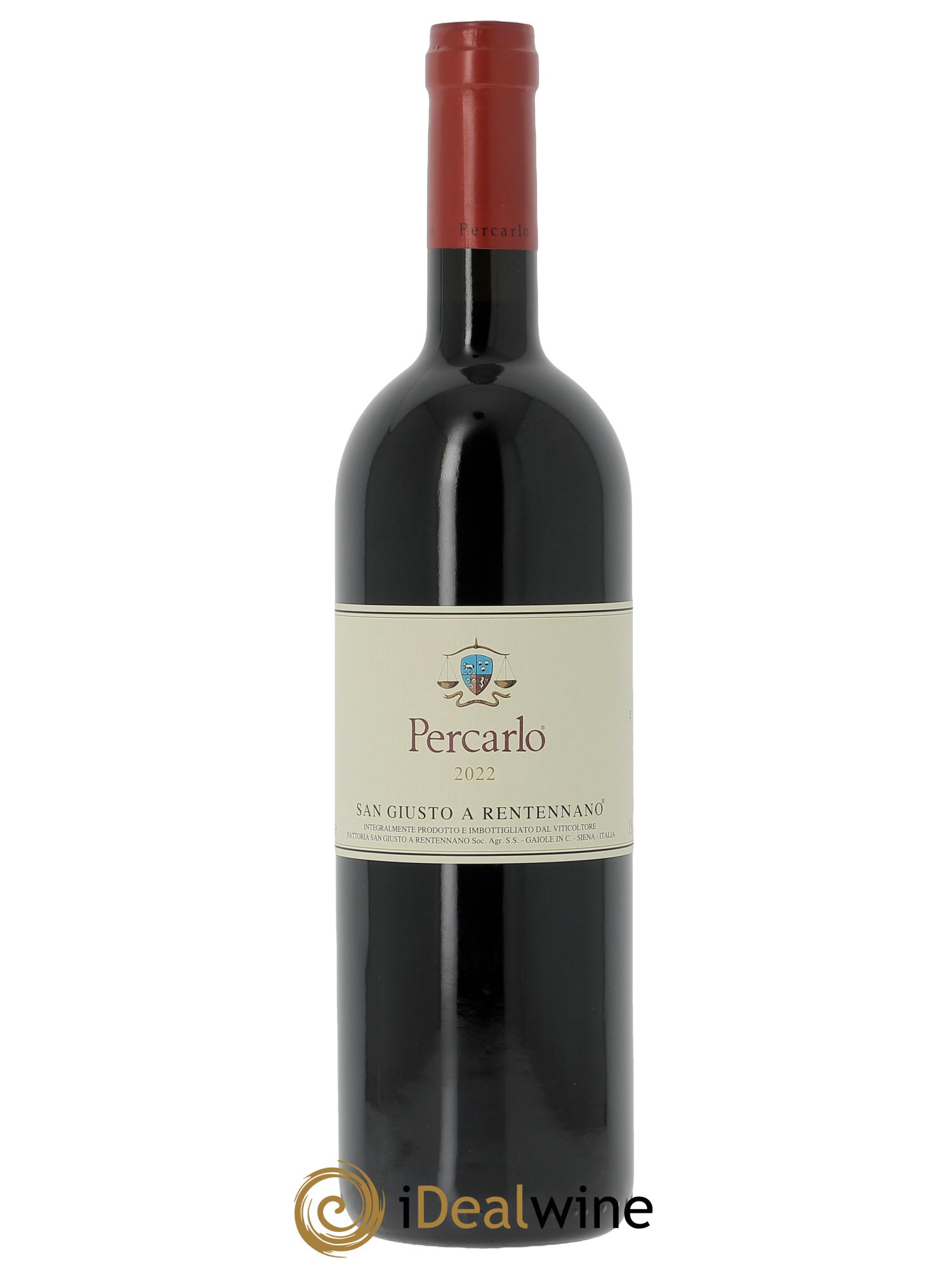 Toscana IGT San Giusto a Rentennano Percarlo Famille Martini di Cigala 2022 - Lot de 1 bouteille - 0