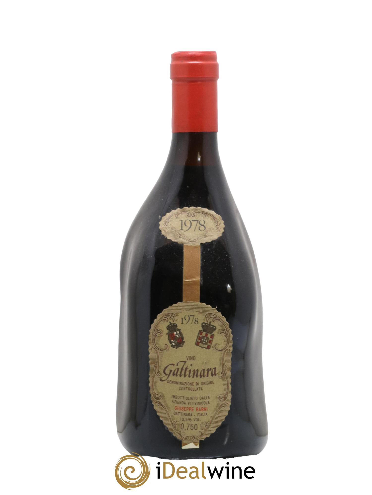 Gattinara DOCG Giuseppe Barni 1978 - Posten von 1 Flasche - 0
